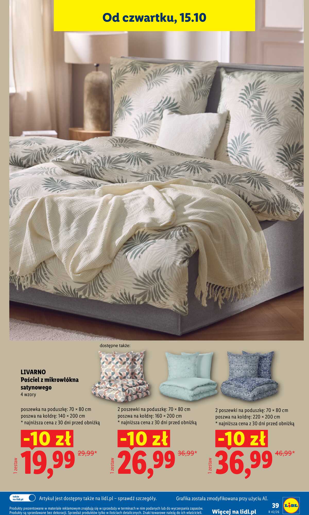 Leták Lidl Polsko 12.10.-24.10.2026 - Katalog strana 43
