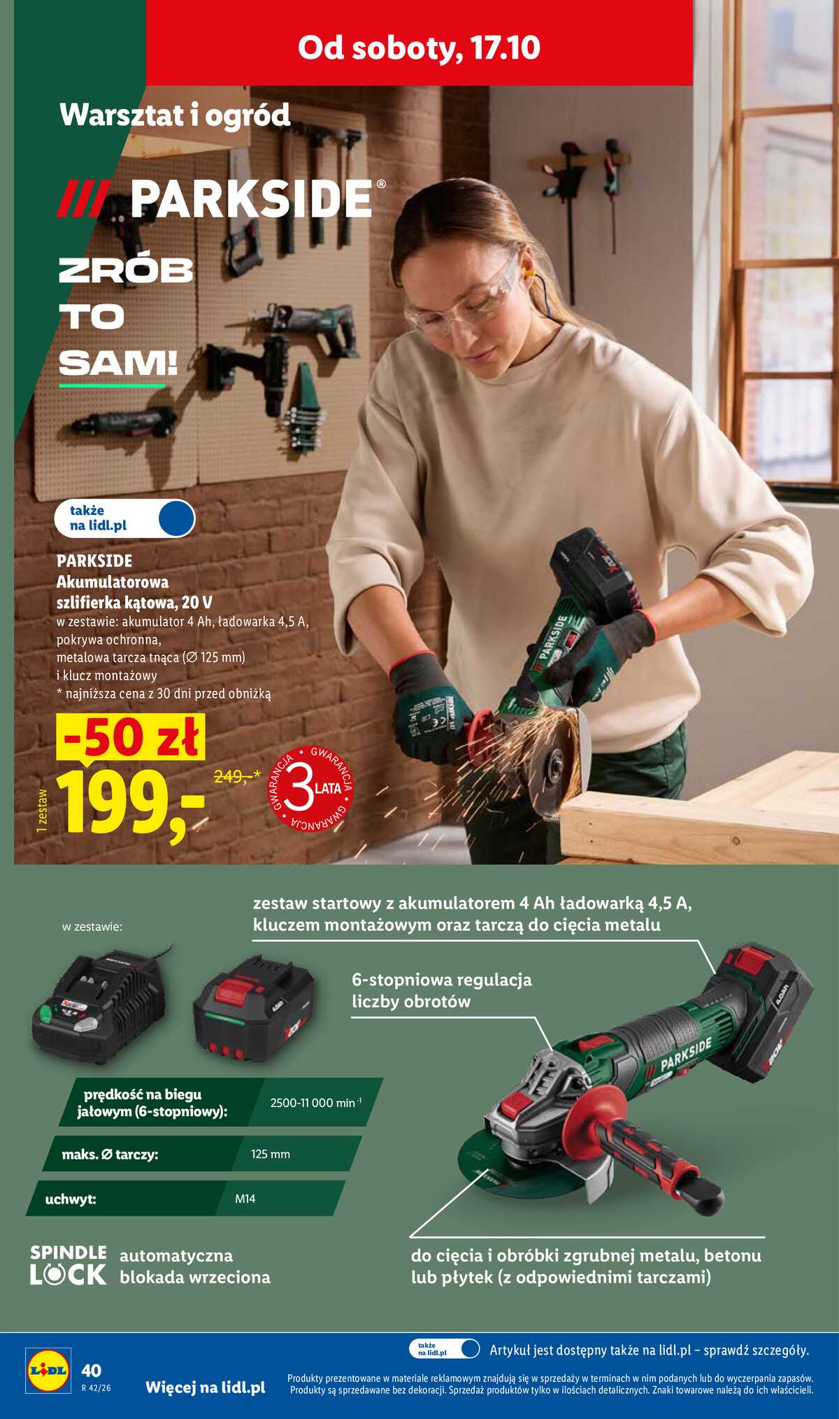 Leták Lidl Polsko 12.10.-24.10.2026 - Katalog strana 44