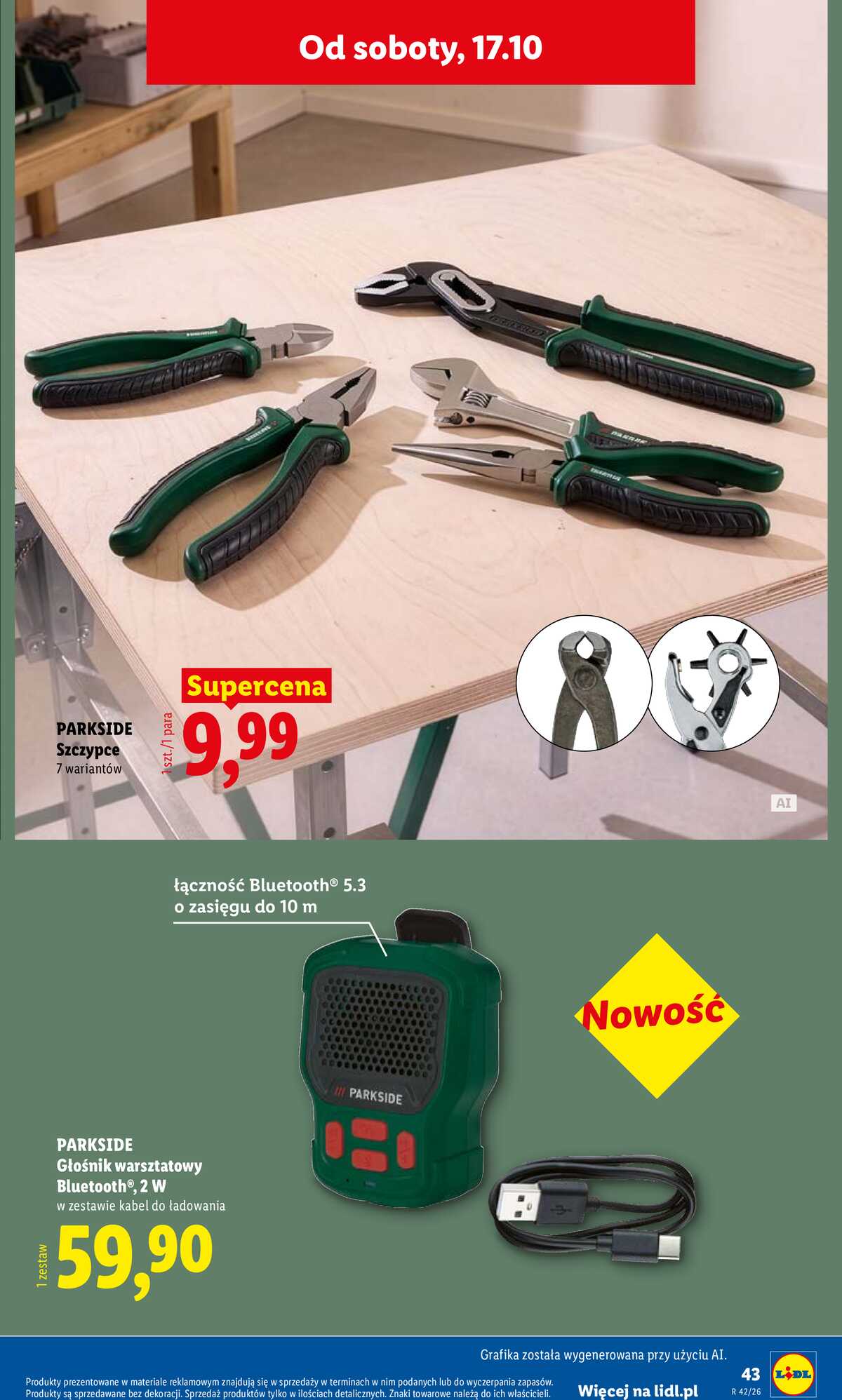 Leták Lidl Polsko 12.10.-24.10.2026 - Katalog strana 47