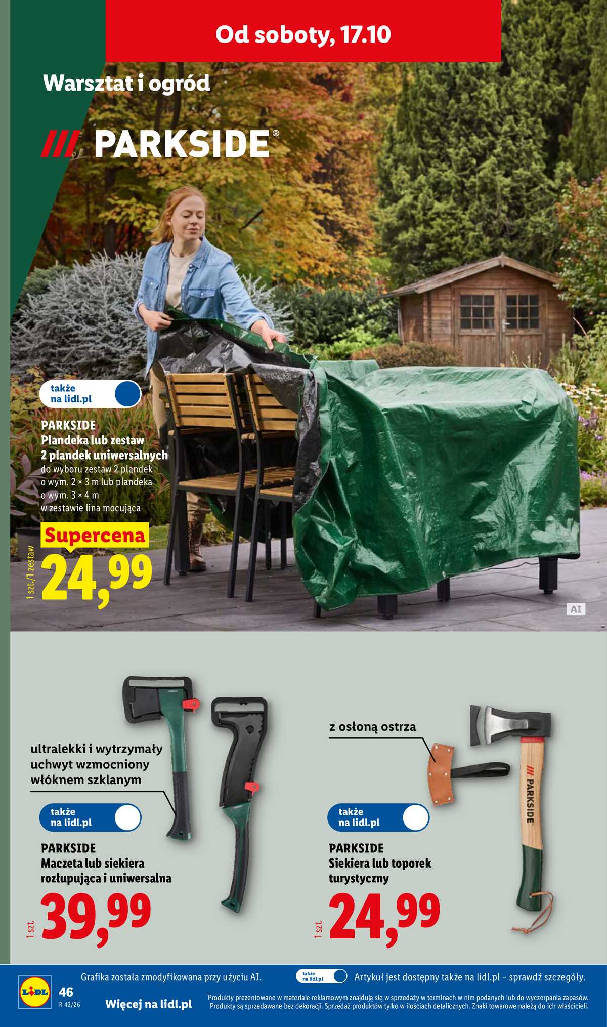 Leták Lidl Polsko 12.10.-24.10.2026 - Katalog strana 50
