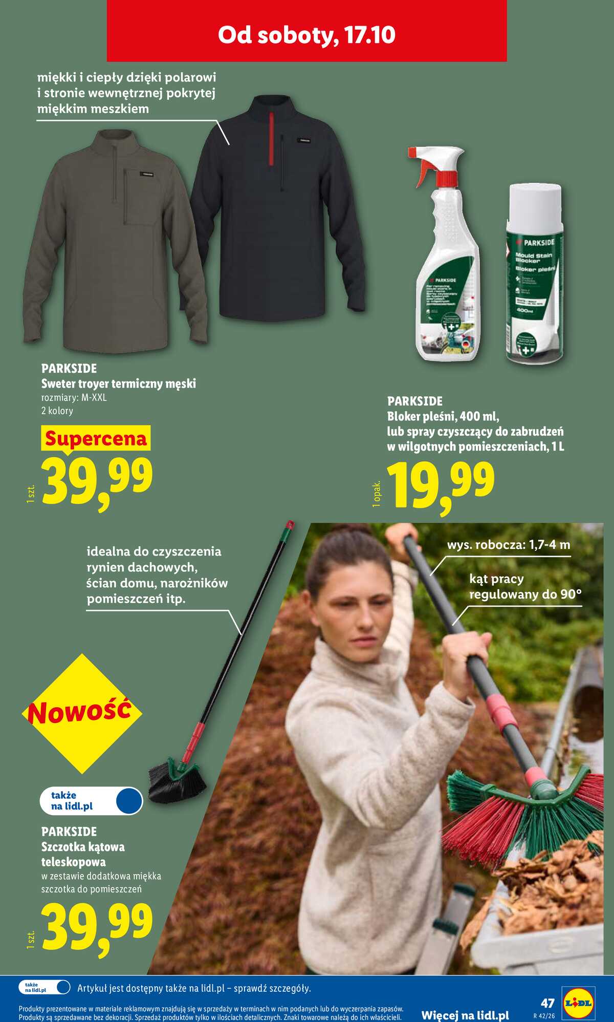 Leták Lidl Polsko 12.10.-24.10.2026 - Katalog strana 51