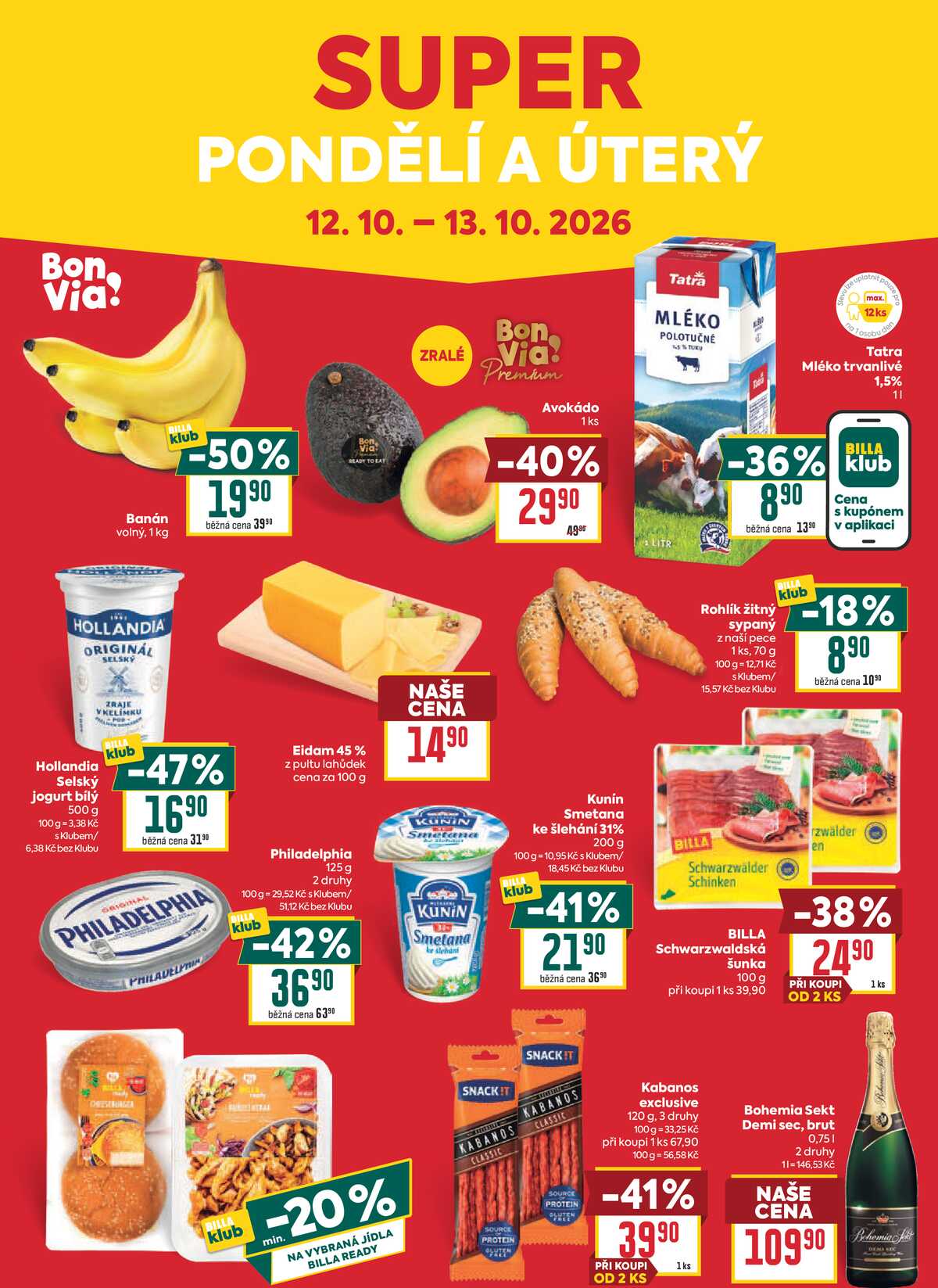 BILLA malý leták od 7.10. do 13.10.2026 strana 8