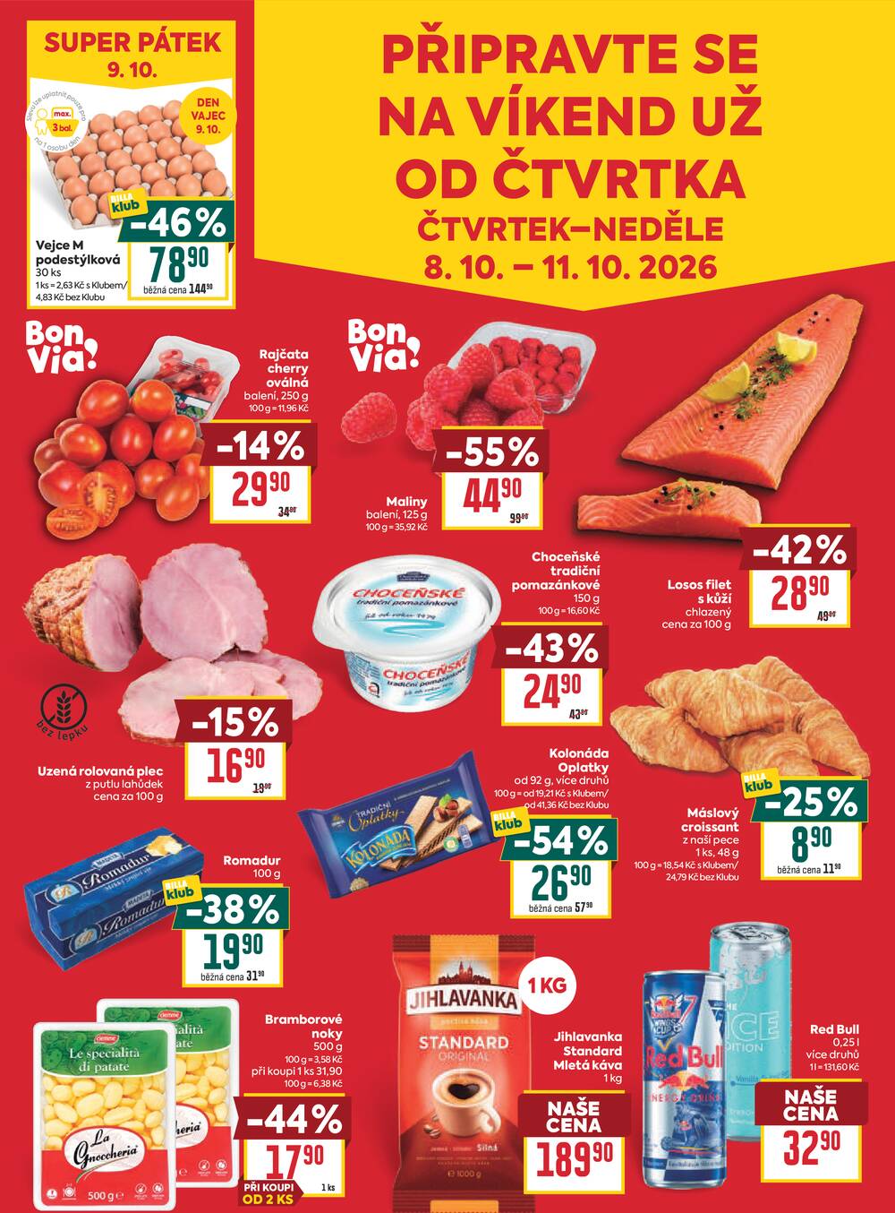 BILLA malý leták od 7.10. do 13.10.2026