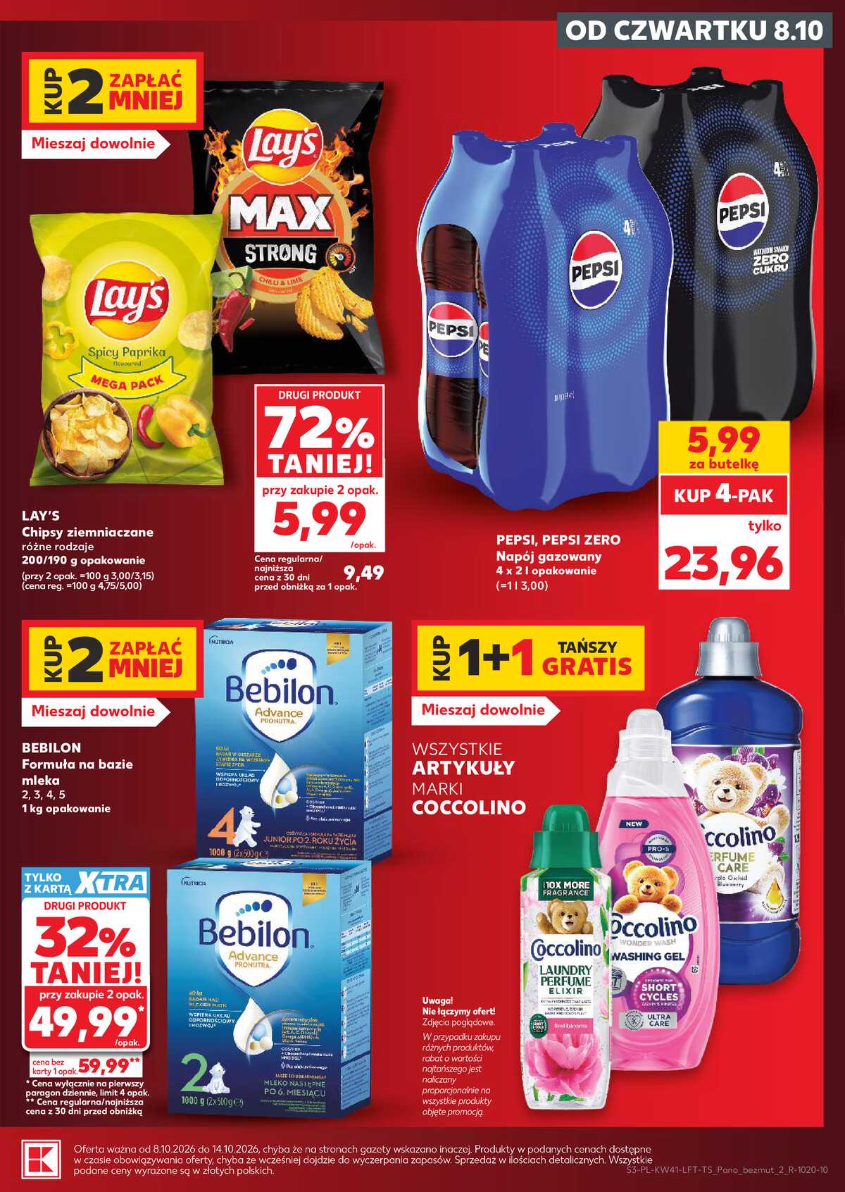 Leták Kaufland Polsko 8.10.-14.10.2026 - Týdenní zpravodaj strana 3