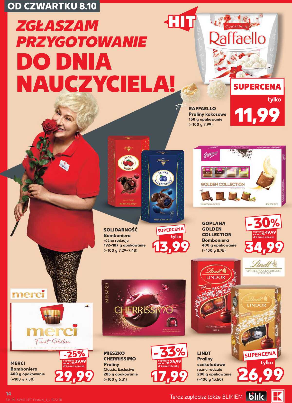 Leták Kaufland Polsko 8.10.-14.10.2026 - Týdenní zpravodaj strana 14