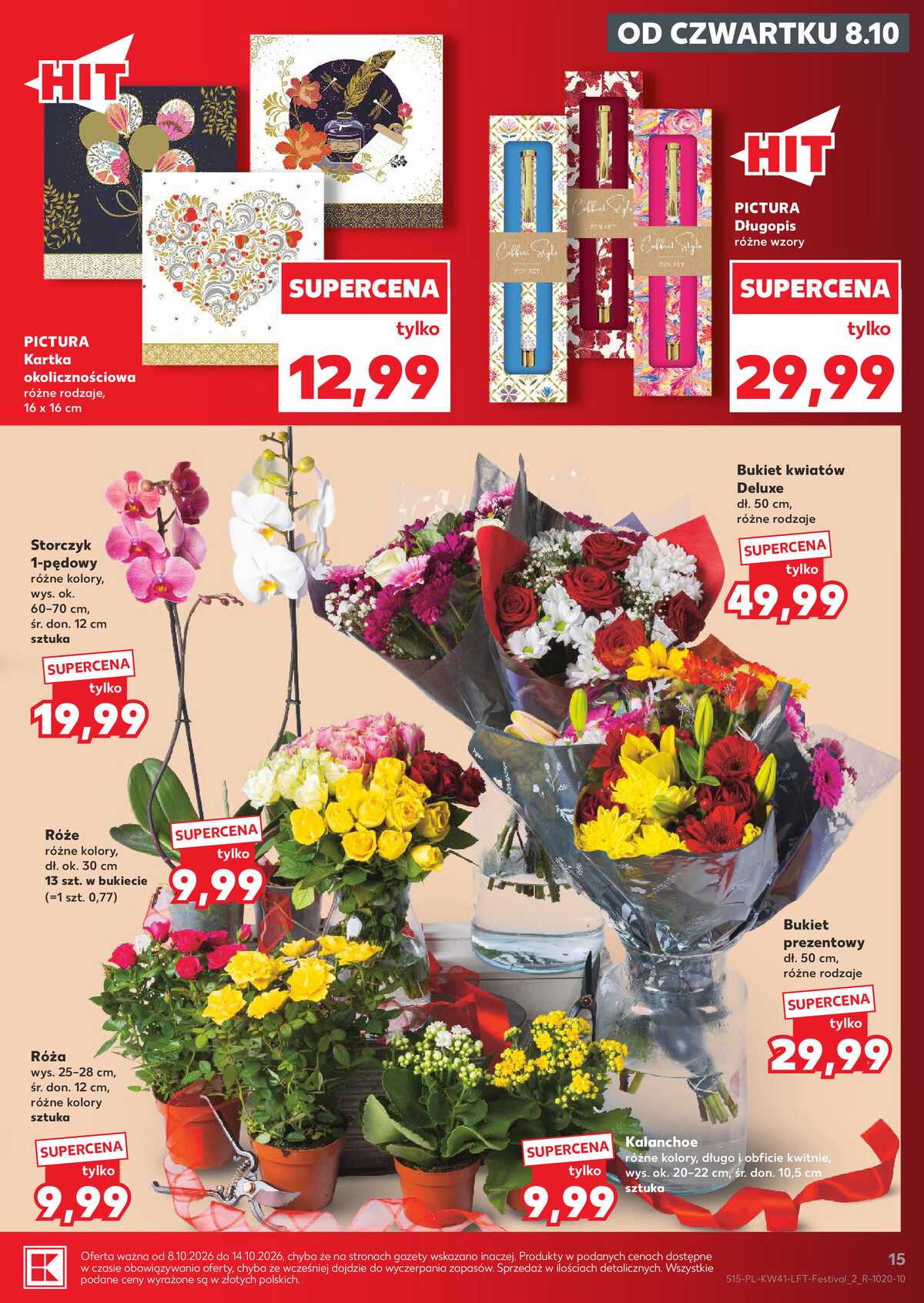 Leták Kaufland Polsko 8.10.-14.10.2026 - Týdenní zpravodaj strana 15