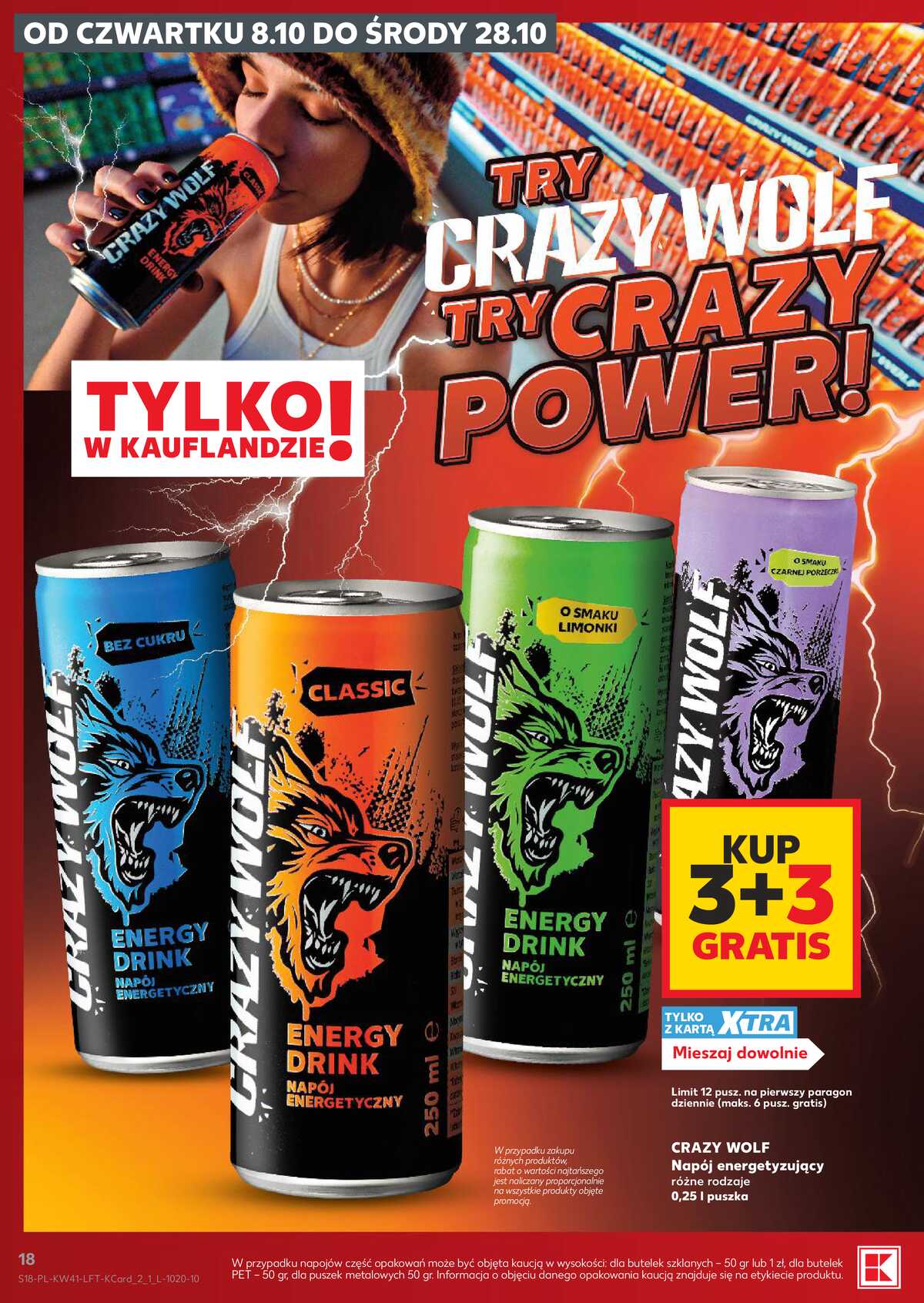 Leták Kaufland Polsko 8.10.-14.10.2026 - Týdenní zpravodaj strana 18