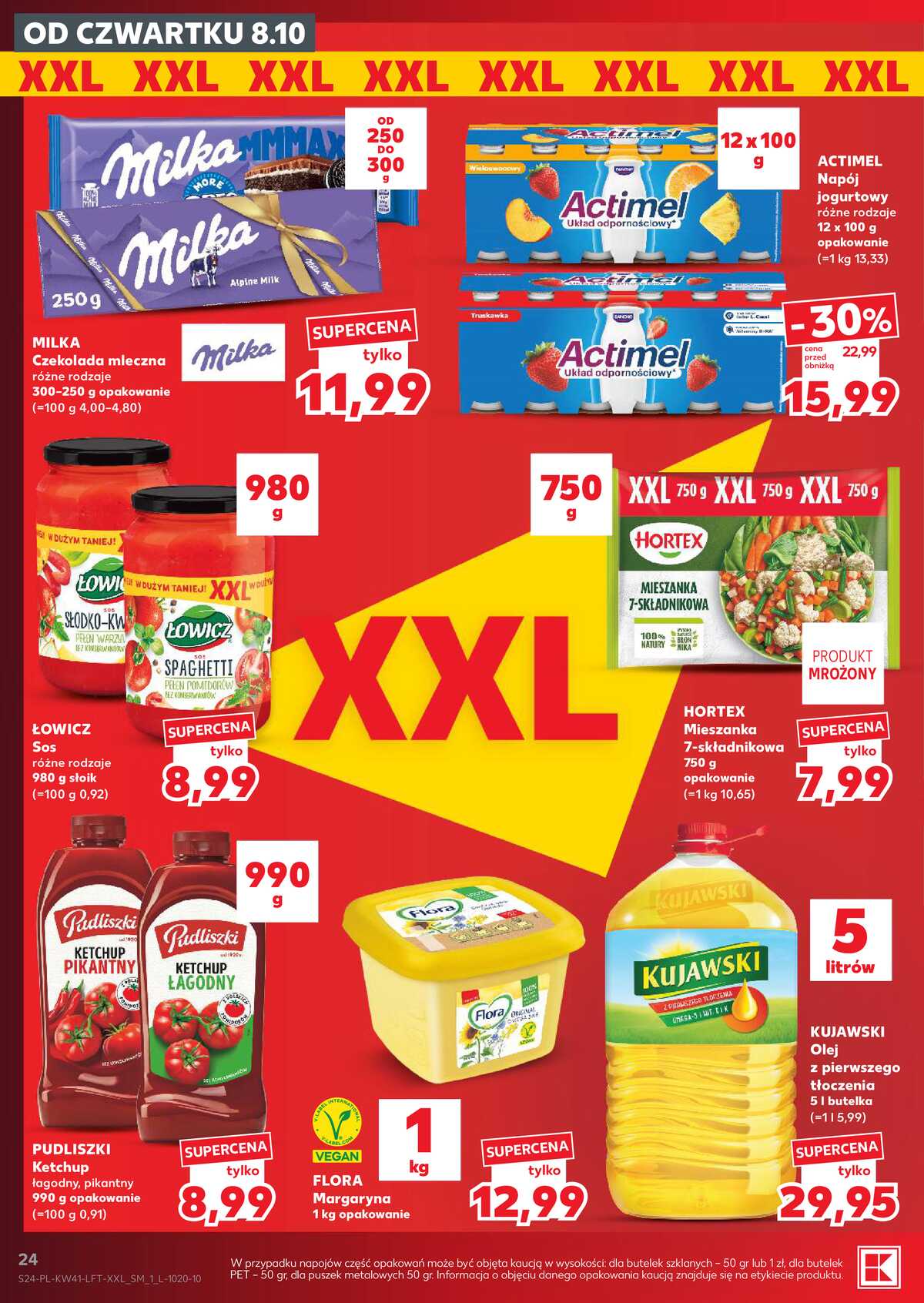 Leták Kaufland Polsko 8.10.-14.10.2026 - Týdenní zpravodaj strana 24