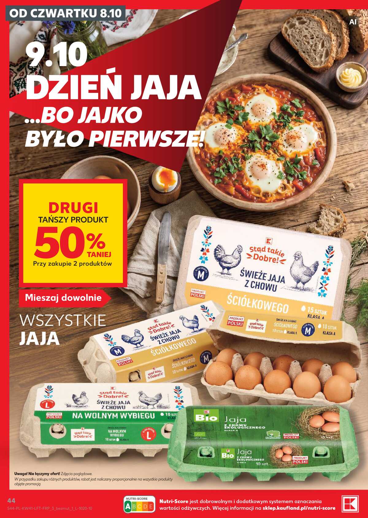 Leták Kaufland Polsko 8.10.-14.10.2026 - Týdenní zpravodaj strana 44