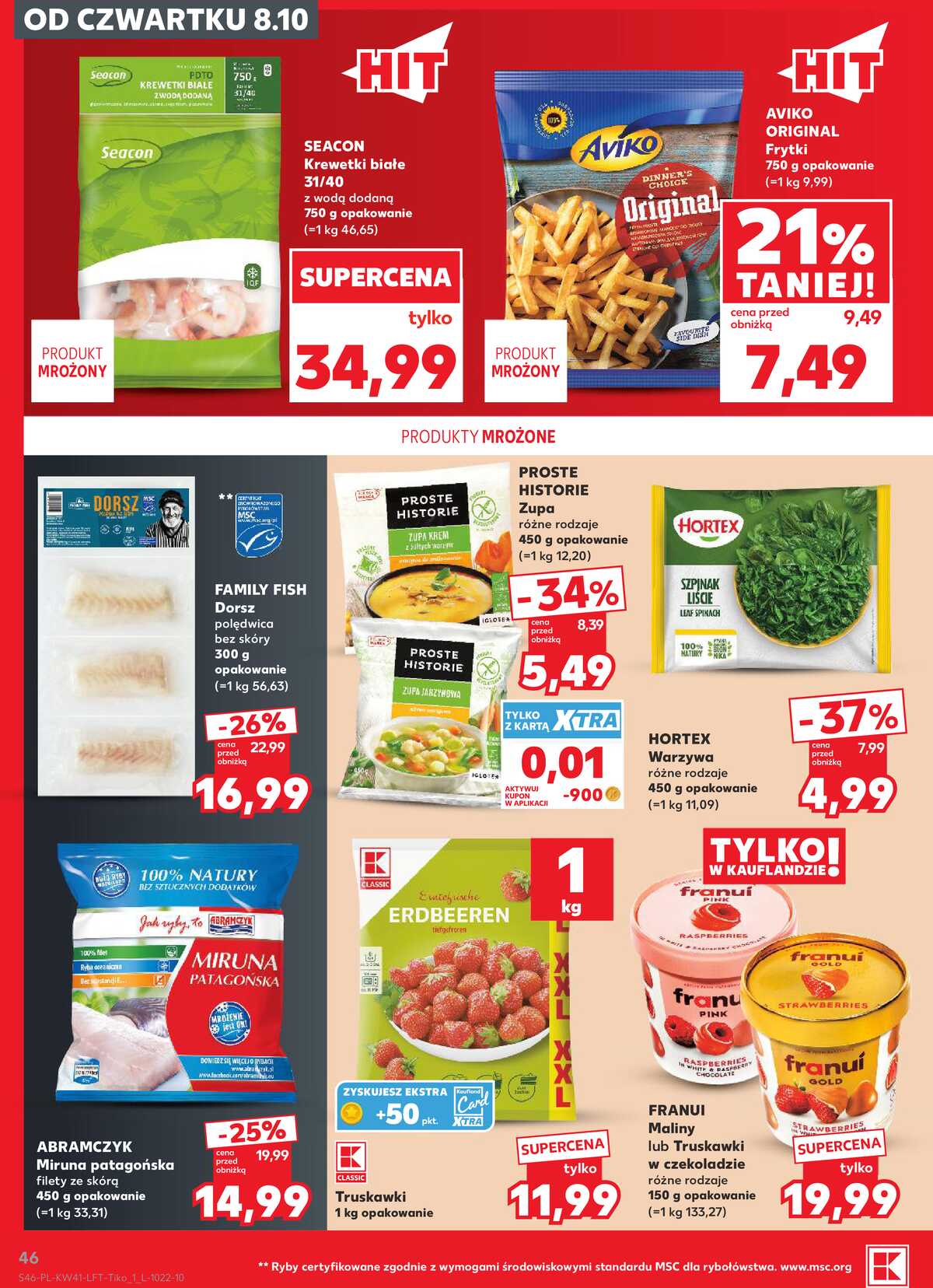 Leták Kaufland Polsko 8.10.-14.10.2026 - Týdenní zpravodaj strana 46