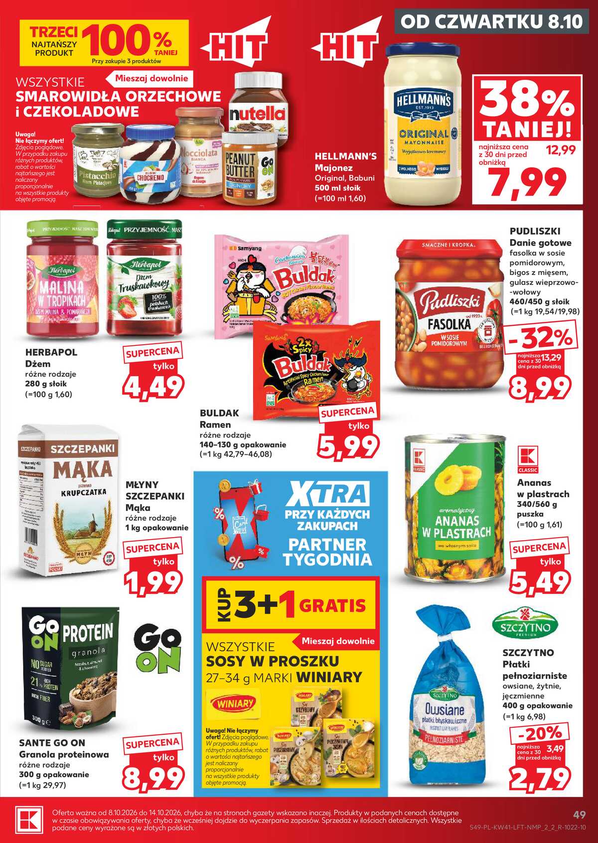 Leták Kaufland Polsko 8.10.-14.10.2026 - Týdenní zpravodaj strana 49