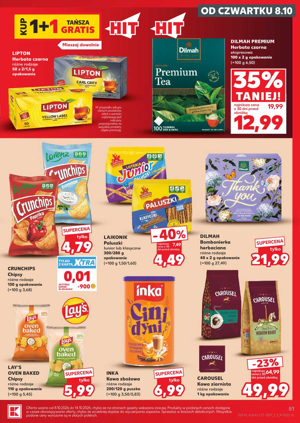 Leták Kaufland Polsko 8.10.-14.10.2026 - Týdenní zpravodaj strana 51