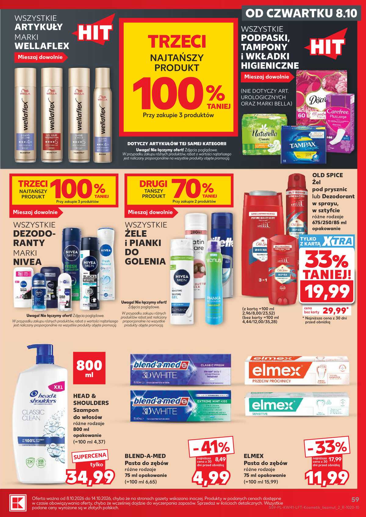 Leták Kaufland Polsko 8.10.-14.10.2026 - Týdenní zpravodaj strana 59