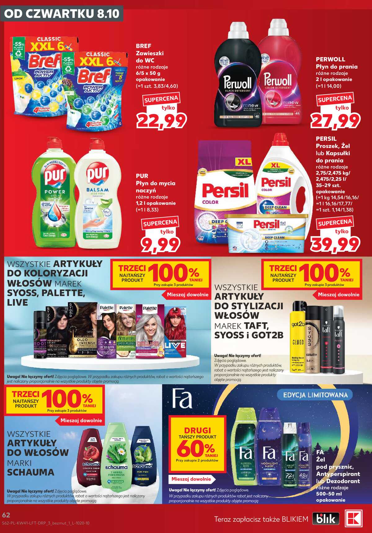 Leták Kaufland Polsko 8.10.-14.10.2026 - Týdenní zpravodaj strana 62