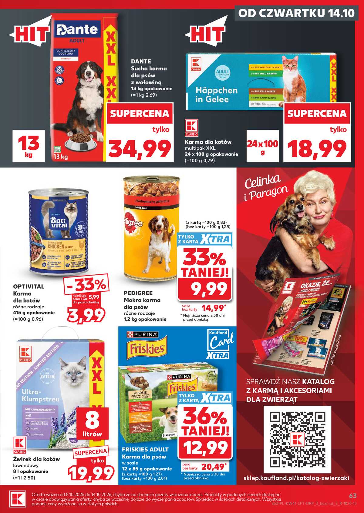 Leták Kaufland Polsko 8.10.-14.10.2026 - Týdenní zpravodaj strana 63