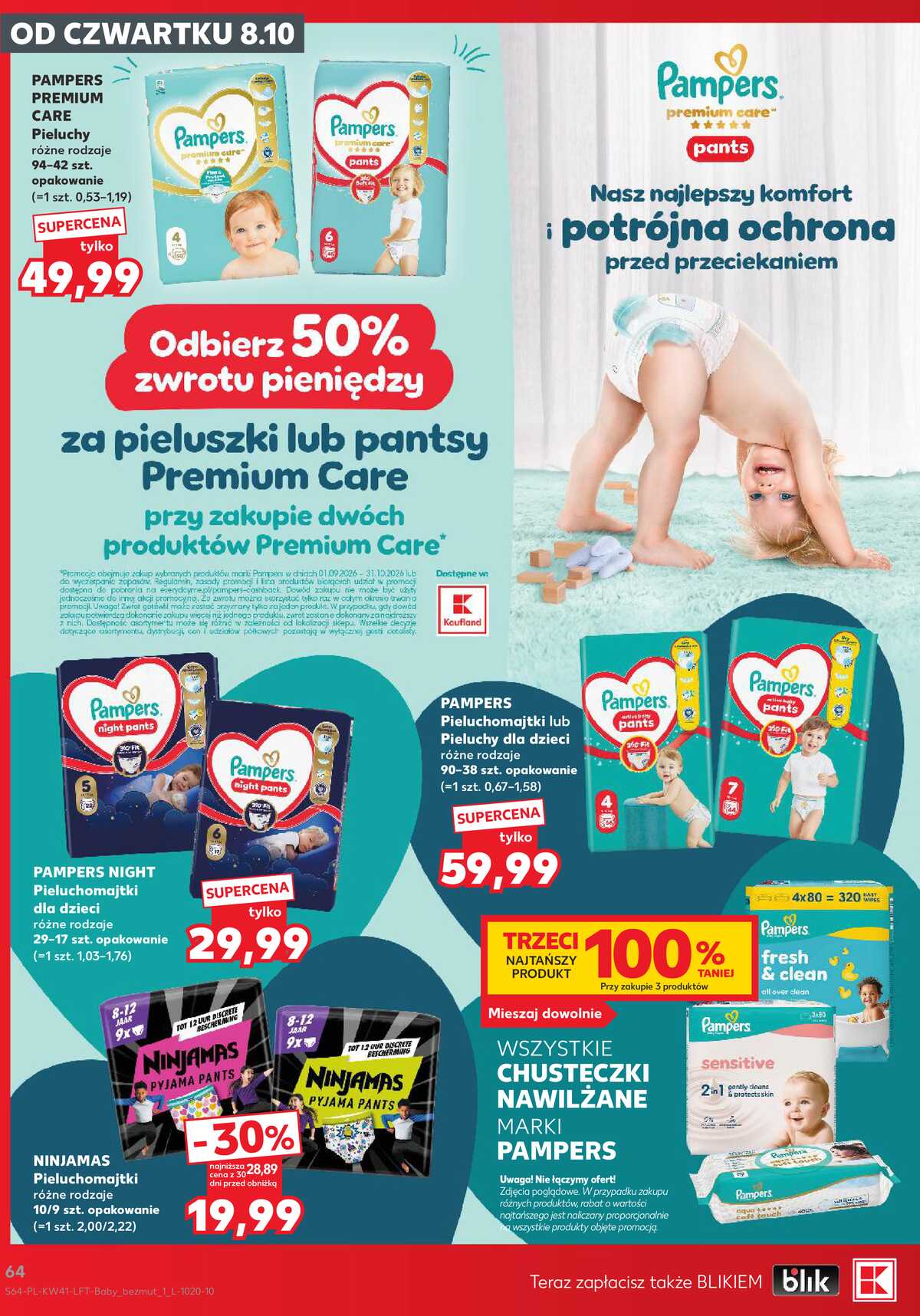Leták Kaufland Polsko 8.10.-14.10.2026 - Týdenní zpravodaj strana 64