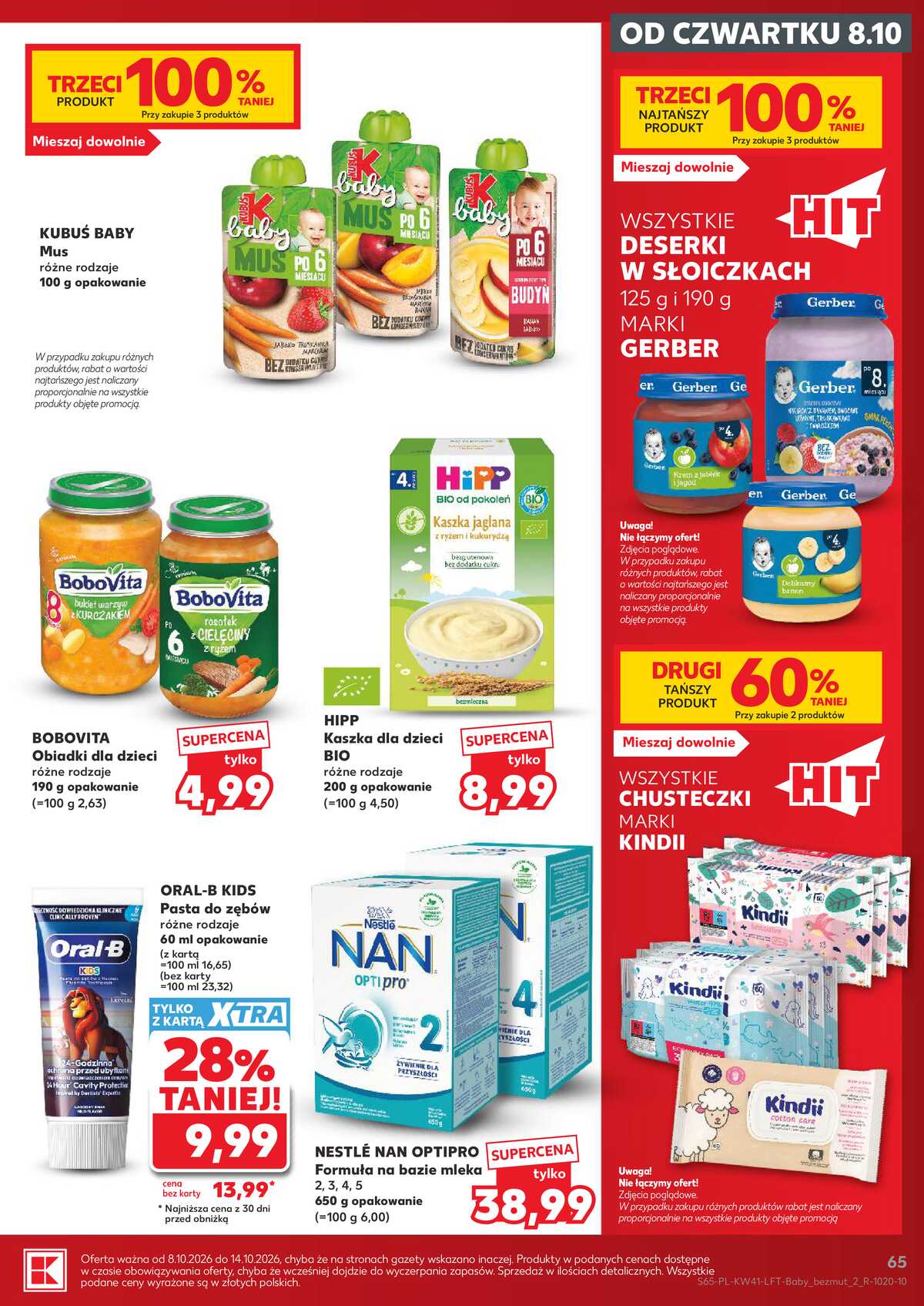 Leták Kaufland Polsko 8.10.-14.10.2026 - Týdenní zpravodaj strana 65