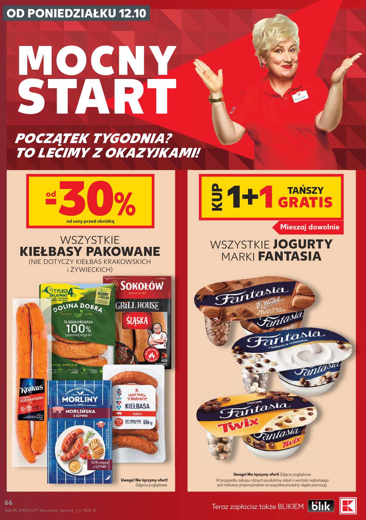 Leták Kaufland Polsko 8.10.-14.10.2026 - Týdenní zpravodaj strana 66