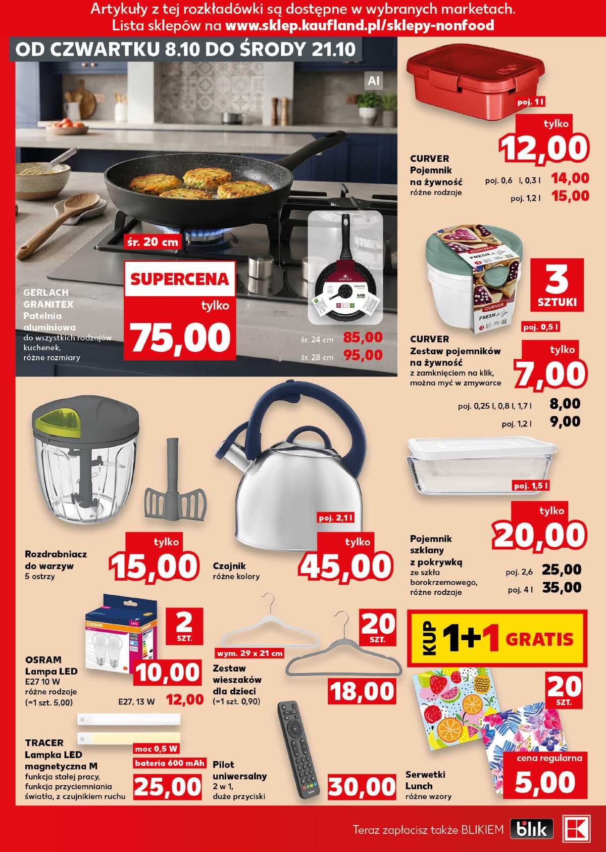 Leták Kaufland Polsko 8.10.-21.10.2026 strana 16
