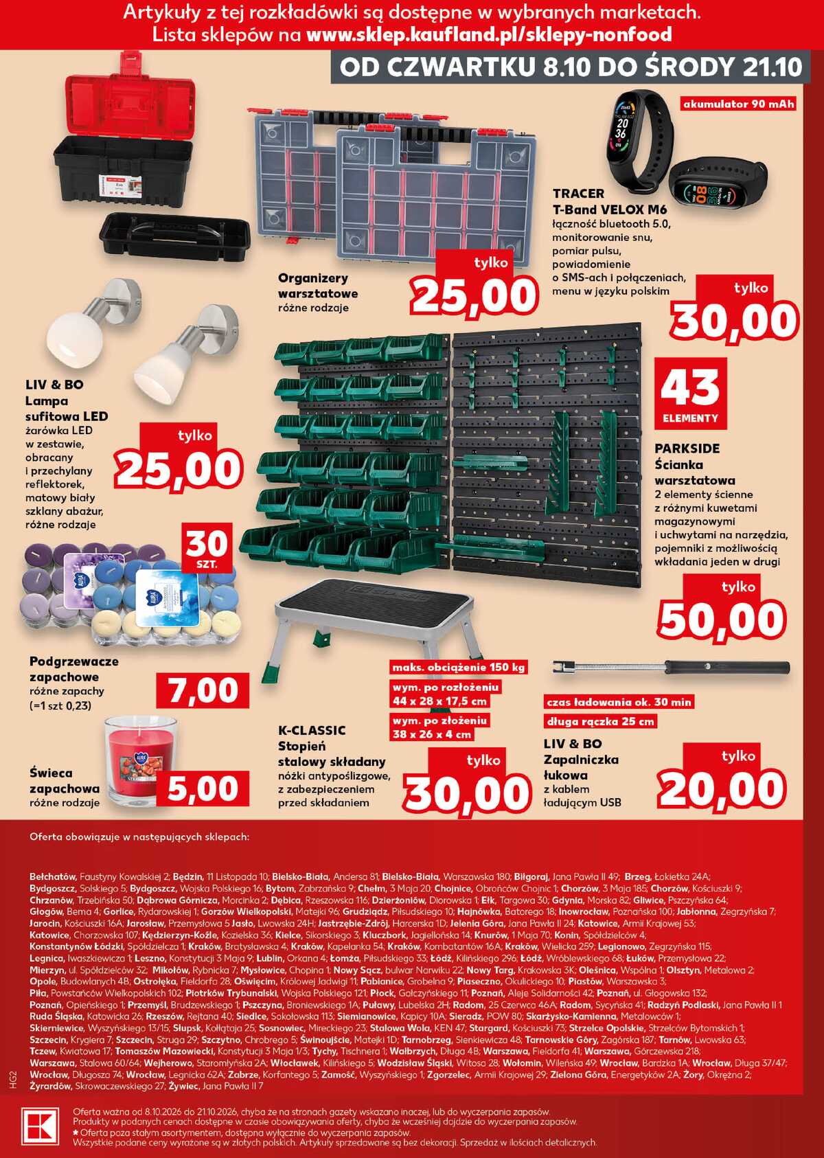 Leták Kaufland Polsko 8.10.-21.10.2026 strana 17