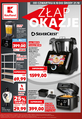 Leták Kaufland Polsko 8.10.-21.10.2026