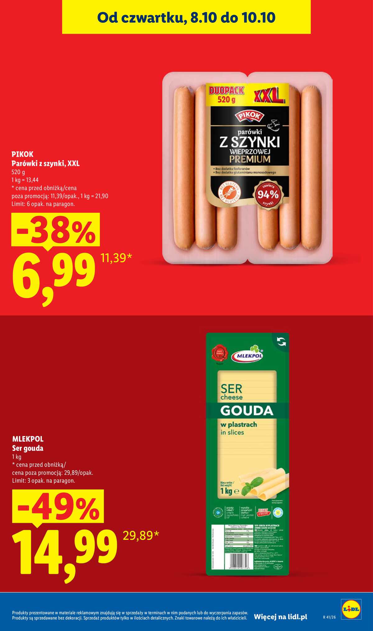 Leták Lidl Polsko 8.10.-10.10.2026 - Leták strana 9