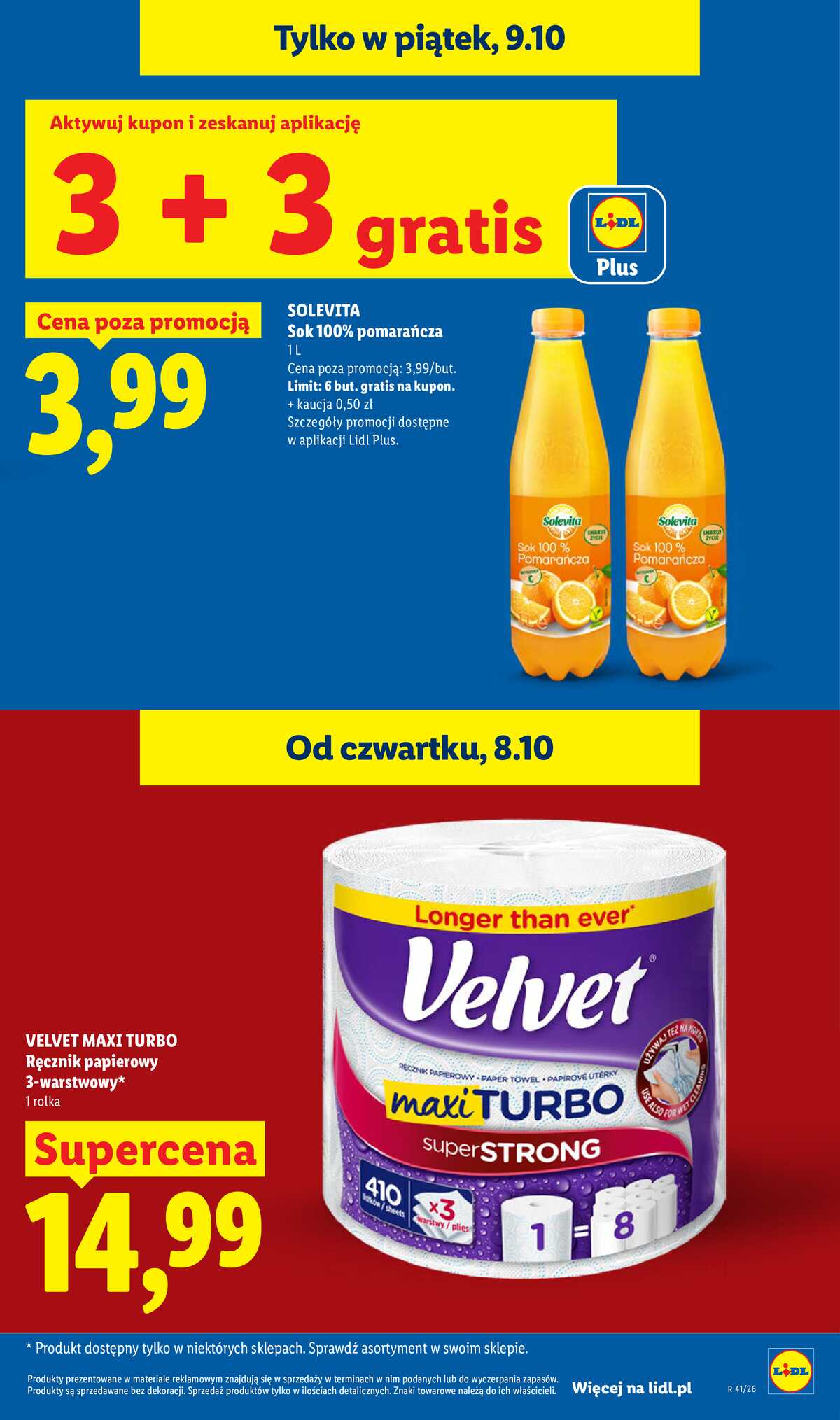 Leták Lidl Polsko 8.10.-10.10.2026 - Leták strana 13