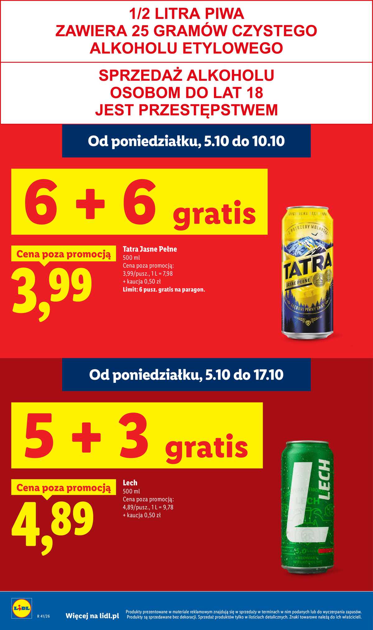 Leták Lidl Polsko 8.10.-10.10.2026 - Leták strana 20