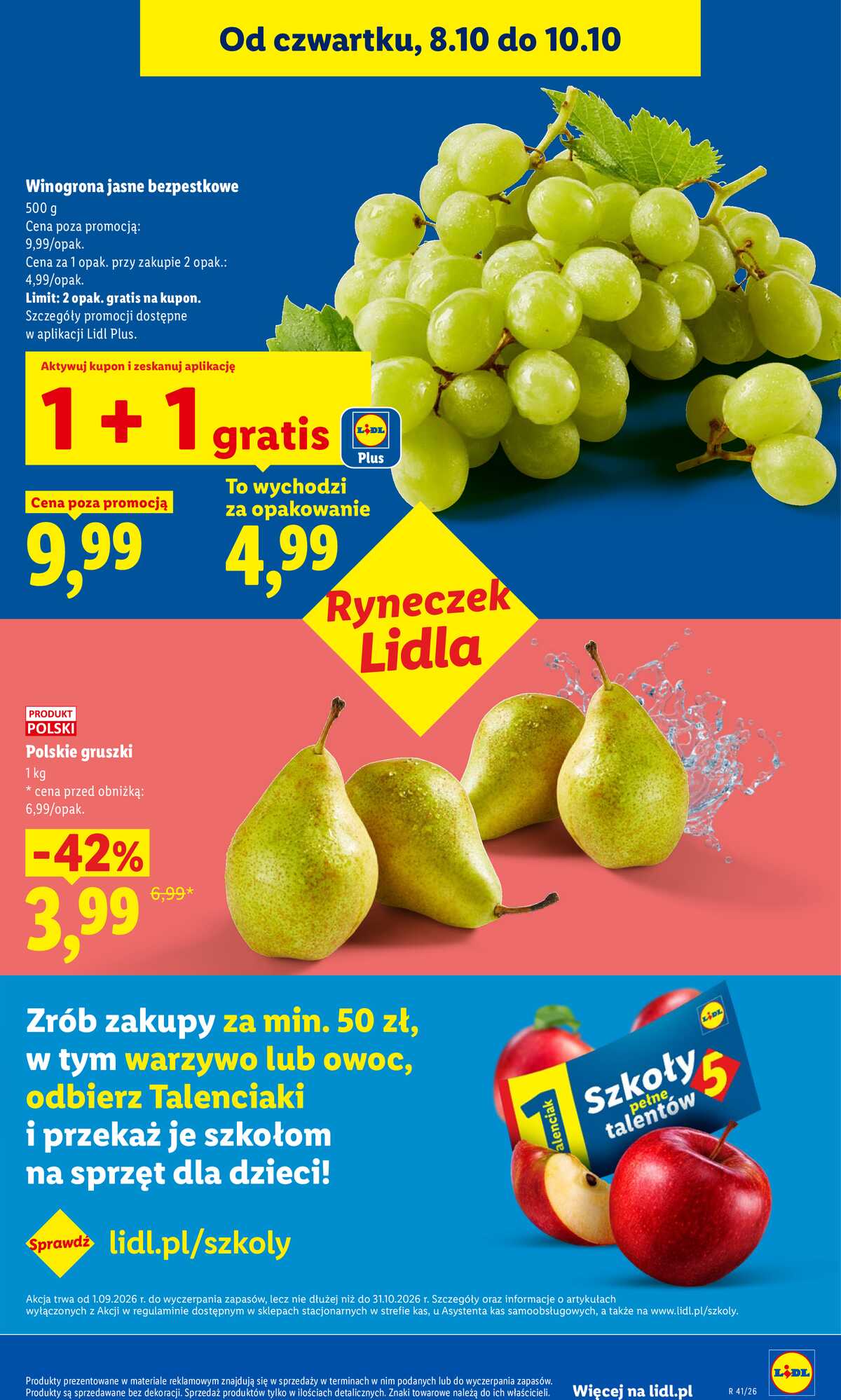 Leták Lidl Polsko 8.10.-10.10.2026 - Leták strana 47