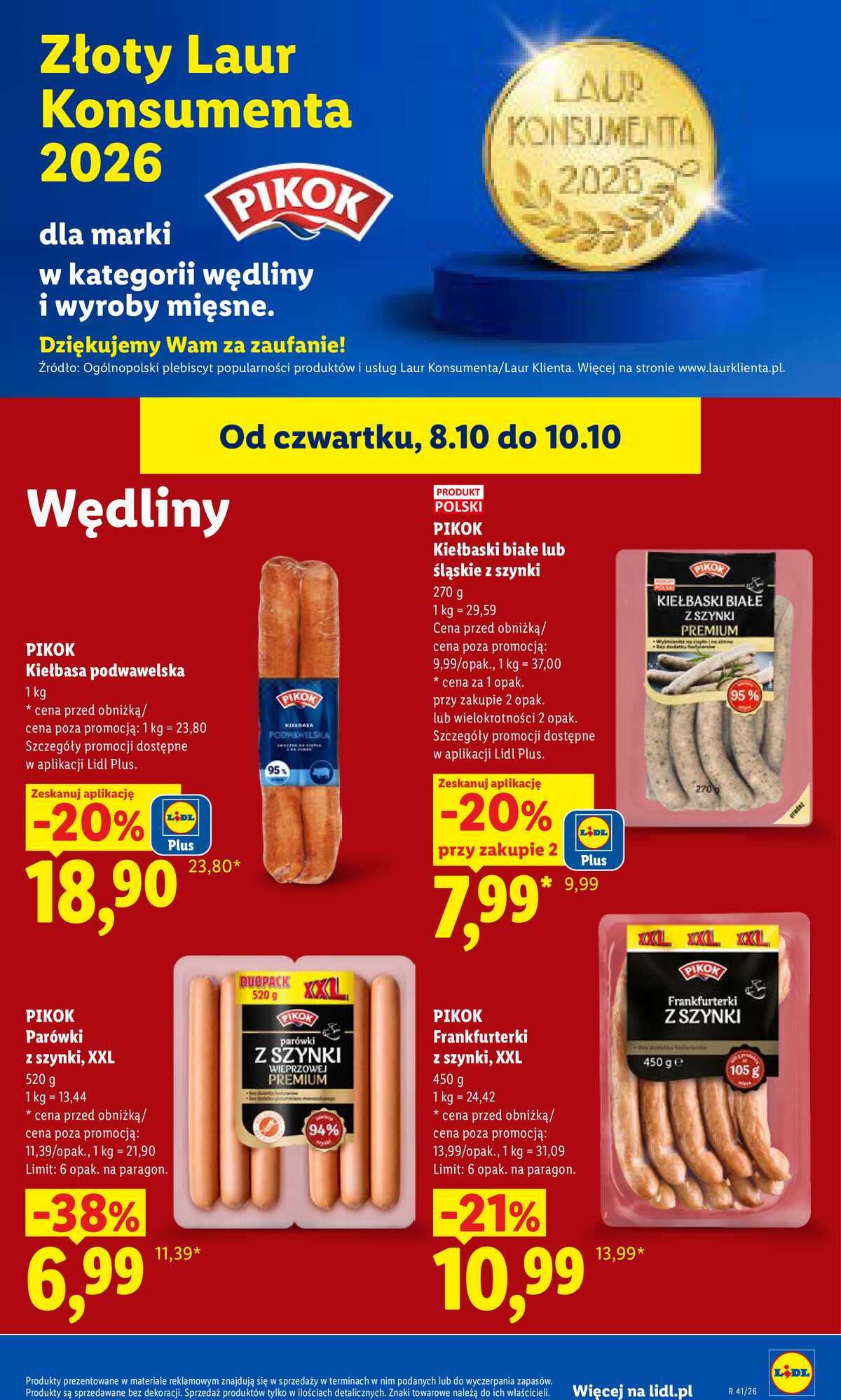 Leták Lidl Polsko 8.10.-10.10.2026 - Leták strana 55