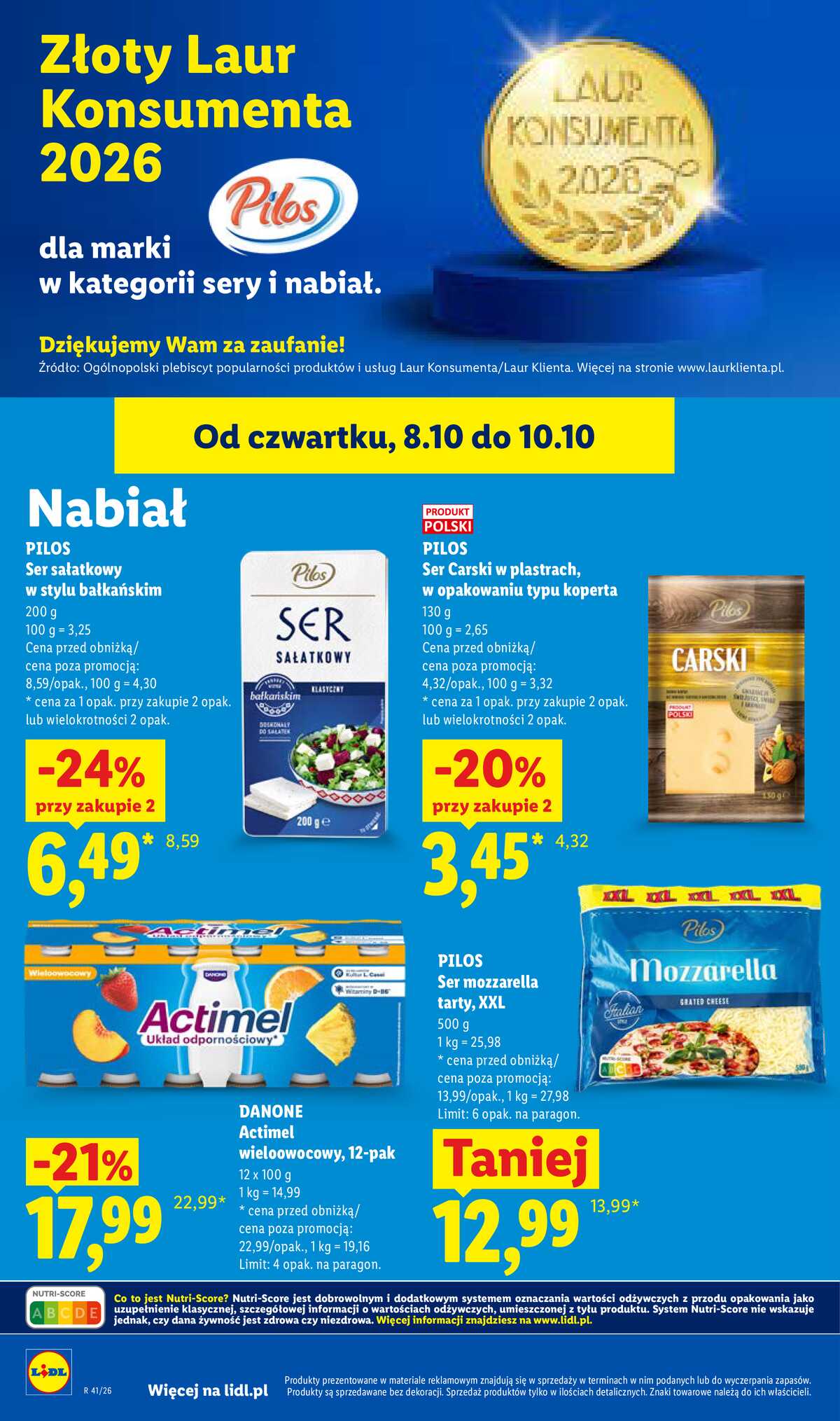 Leták Lidl Polsko 8.10.-10.10.2026 - Leták strana 58