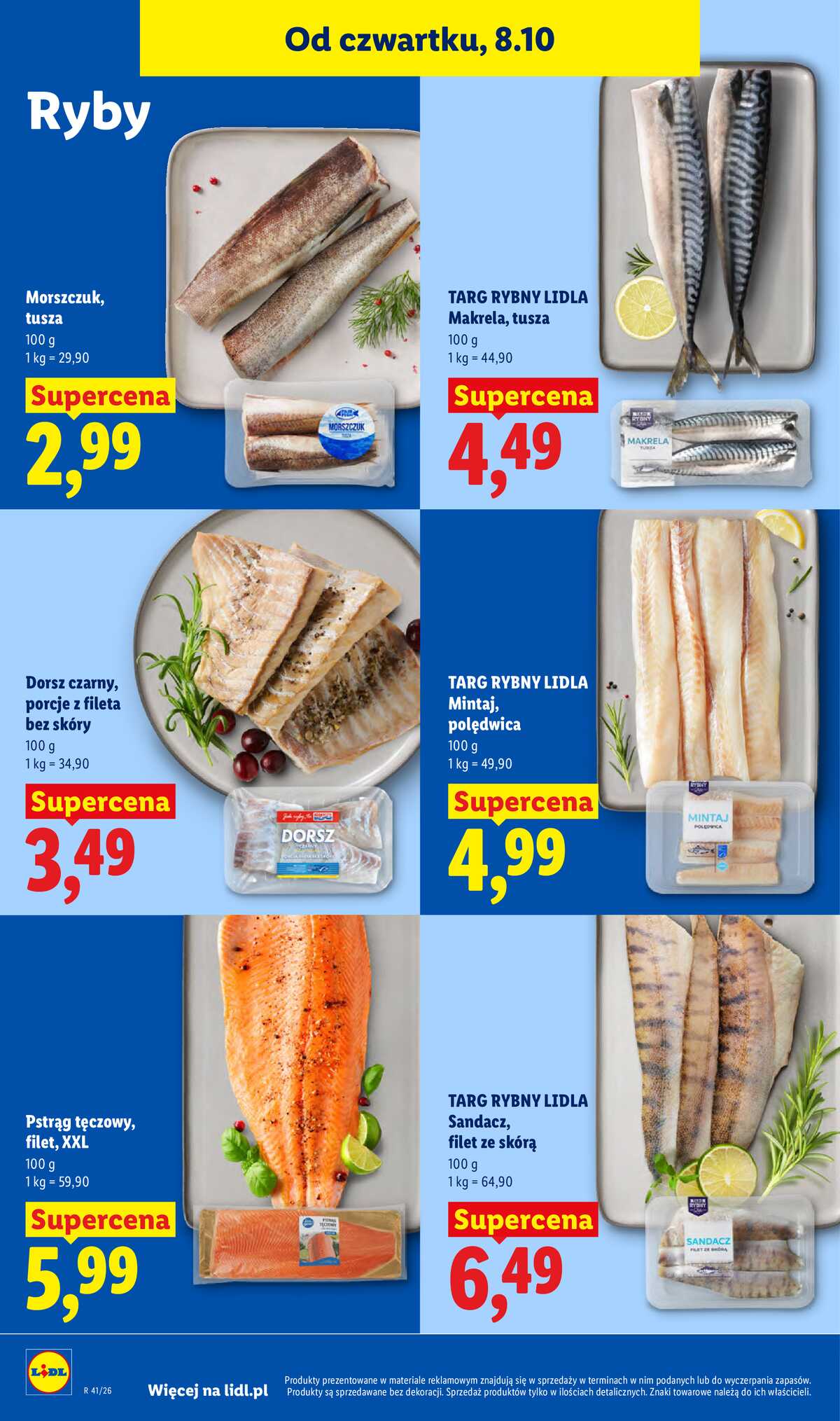 Leták Lidl Polsko 8.10.-10.10.2026 - Leták strana 60