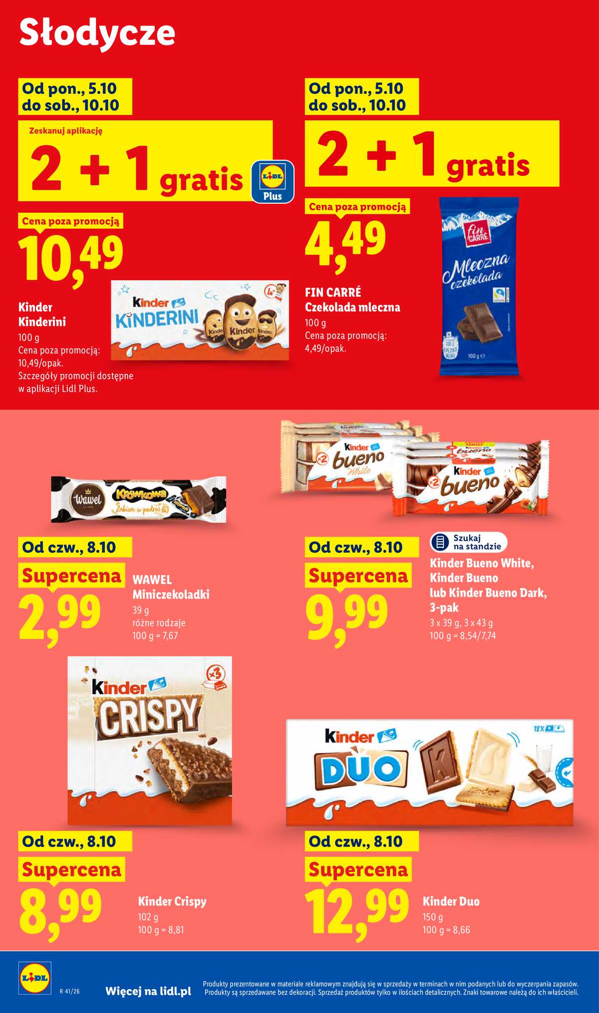 Leták Lidl Polsko 8.10.-10.10.2026 - Leták strana 64