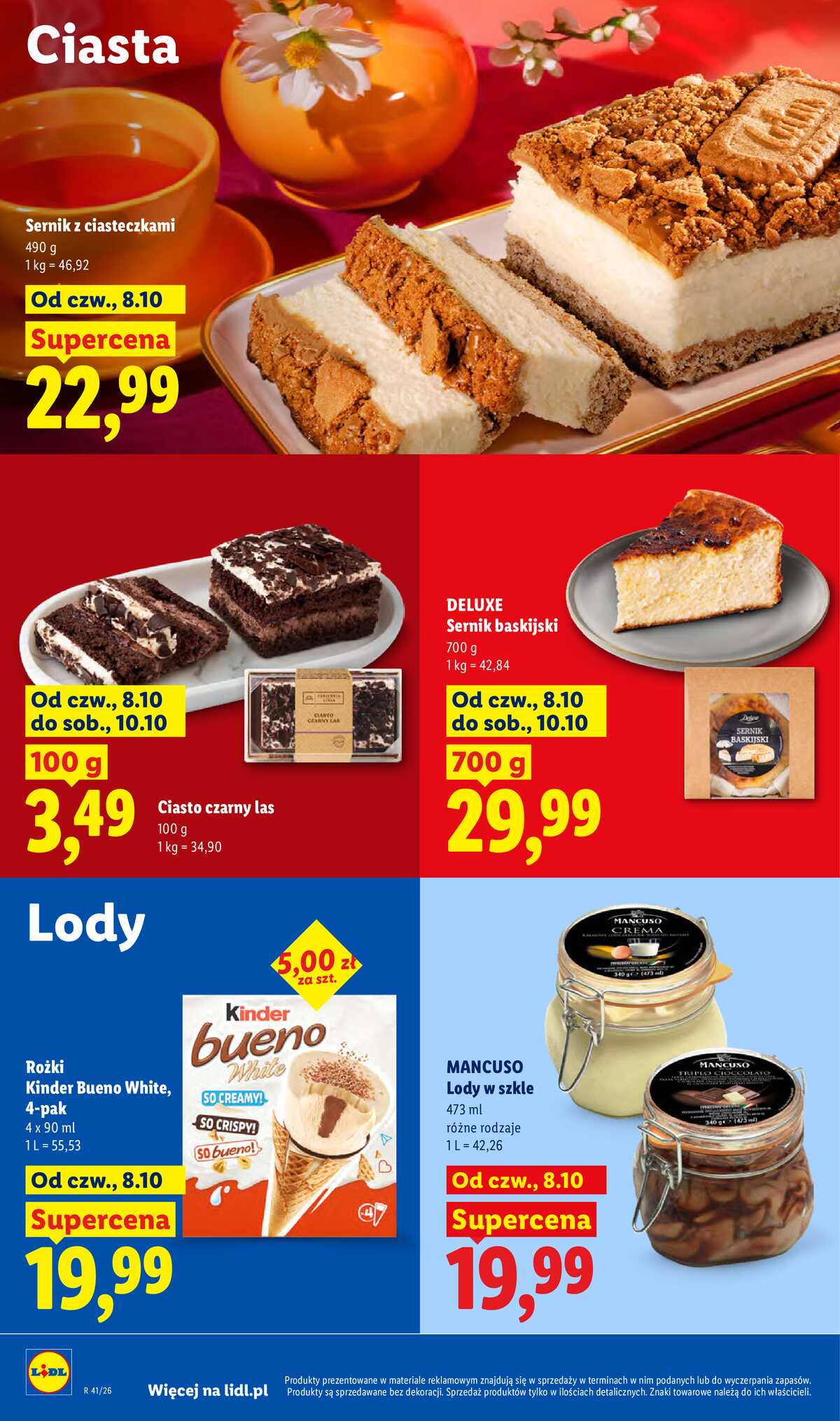 Leták Lidl Polsko 8.10.-10.10.2026 - Leták strana 68