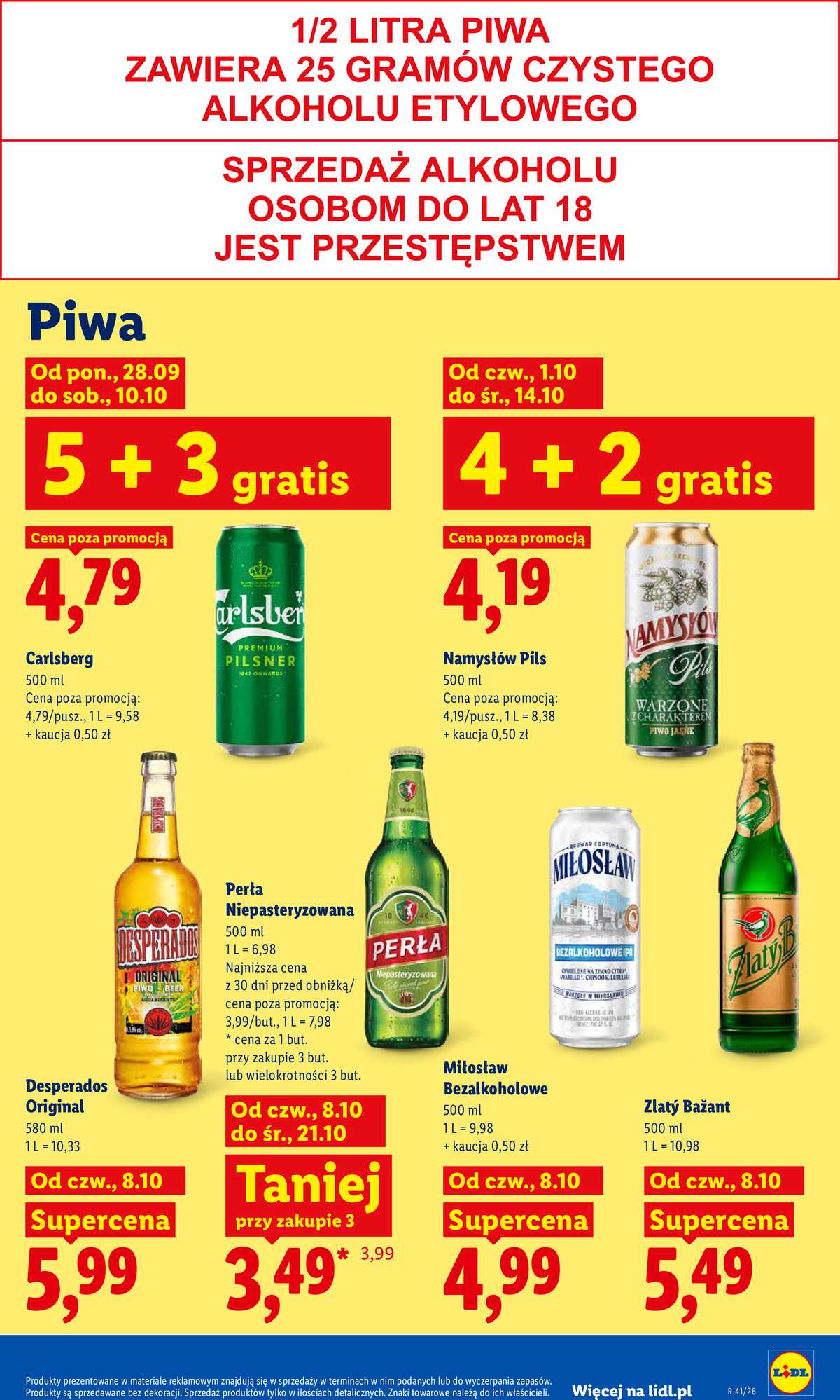 Leták Lidl Polsko 8.10.-10.10.2026 - Leták strana 75