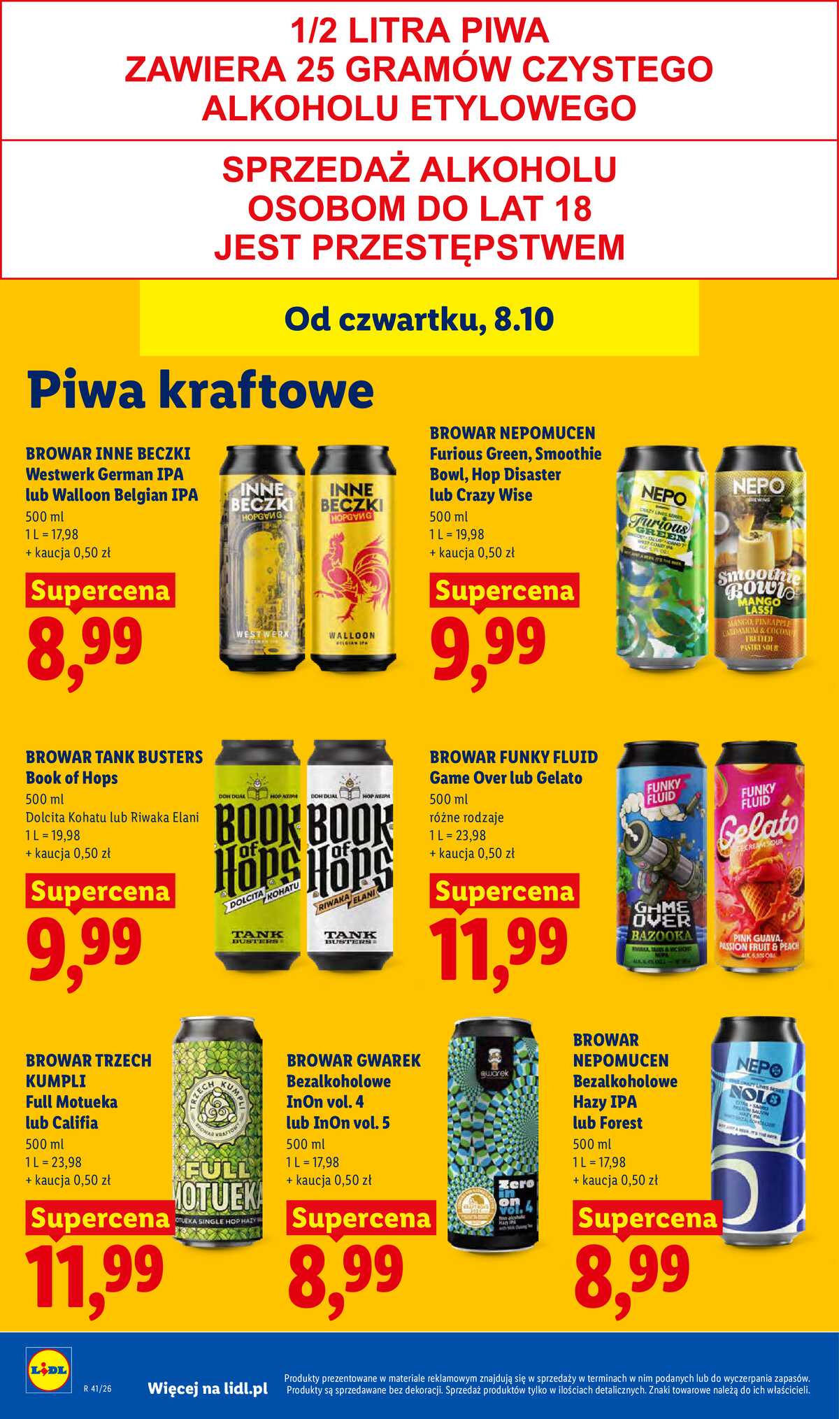 Leták Lidl Polsko 8.10.-10.10.2026 - Leták strana 76