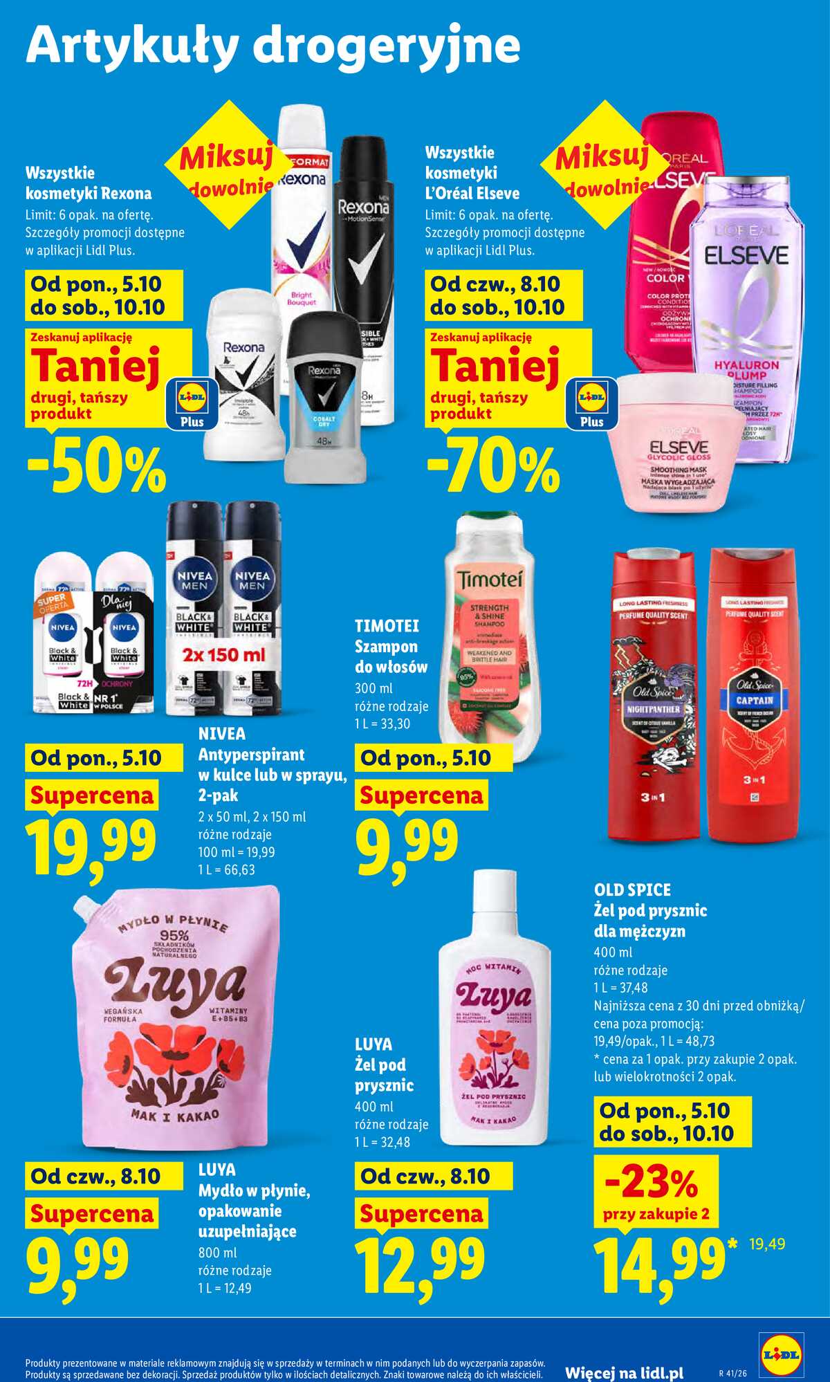 Leták Lidl Polsko 8.10.-10.10.2026 - Leták strana 89