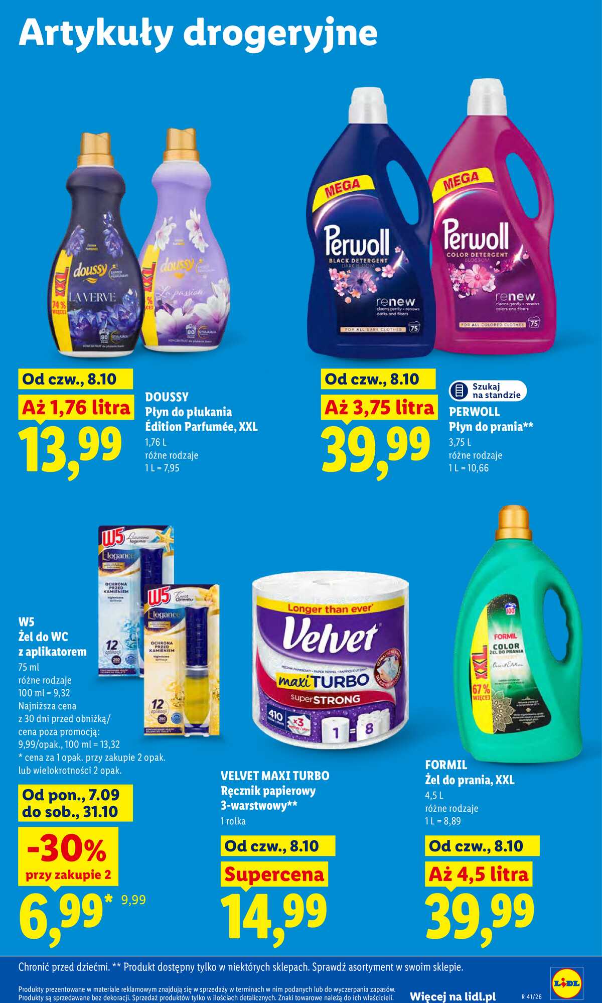 Leták Lidl Polsko 8.10.-10.10.2026 - Leták strana 91