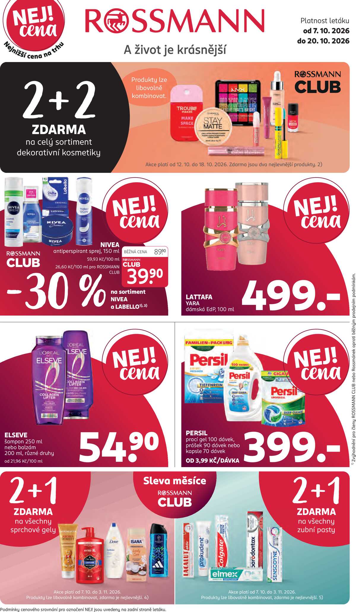 ROSSMANN 7.10-20.10.2026 strana 1