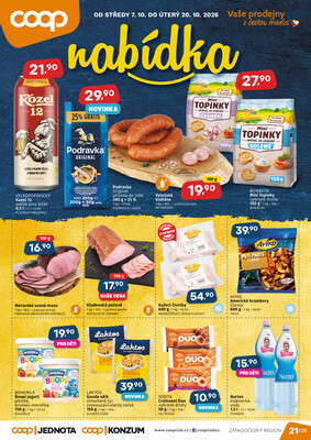 COOP Západočeský region do 20.10.