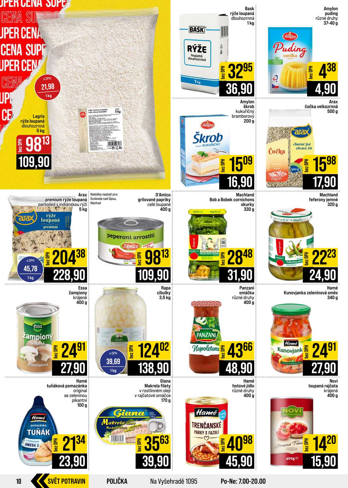 JIP Cash & Carry České Budějovice, Most, Náchod, Polička, Sušice a Svoboda nad Úpou od 7.10. do 13.10.2026 strana 10