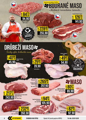 JIP Cash & Carry České Budějovice, Most, Náchod, Polička, Sušice a Svoboda nad Úpou od 7.10. do 13.10.2026