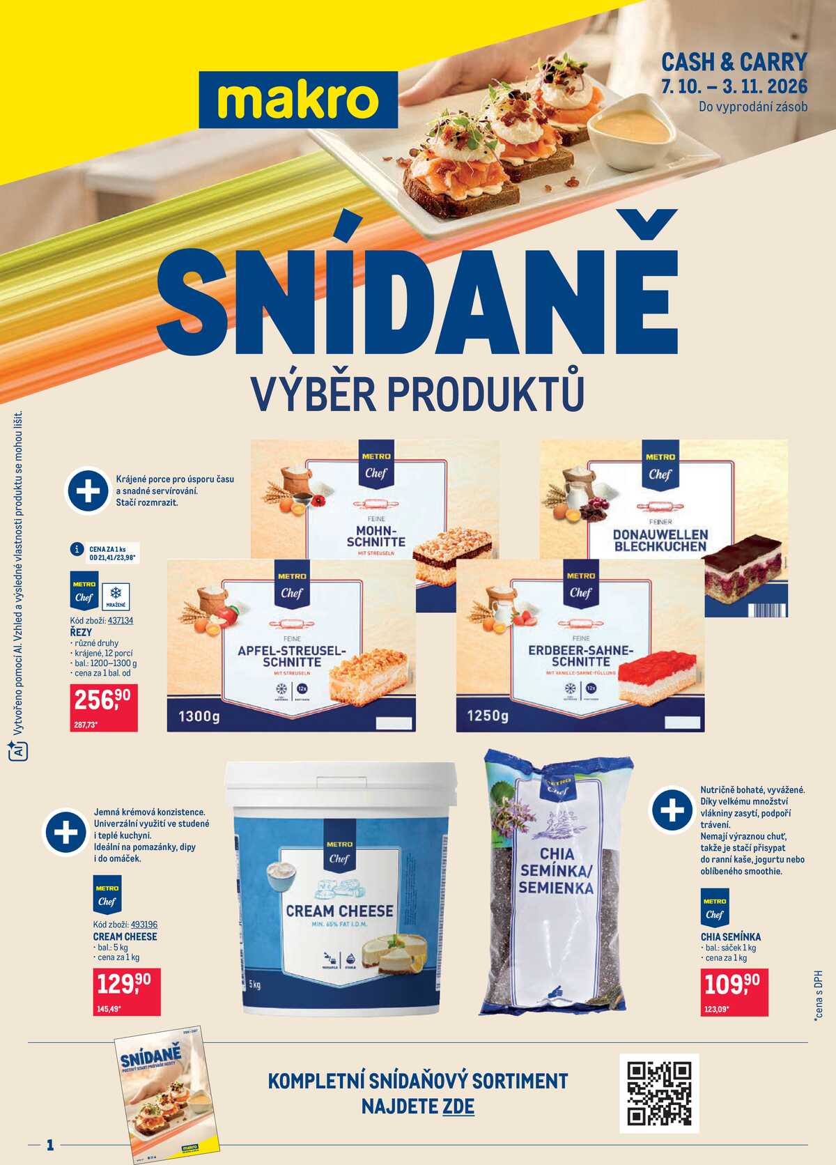 MAKRO Snídaně do 3.11. strana 1