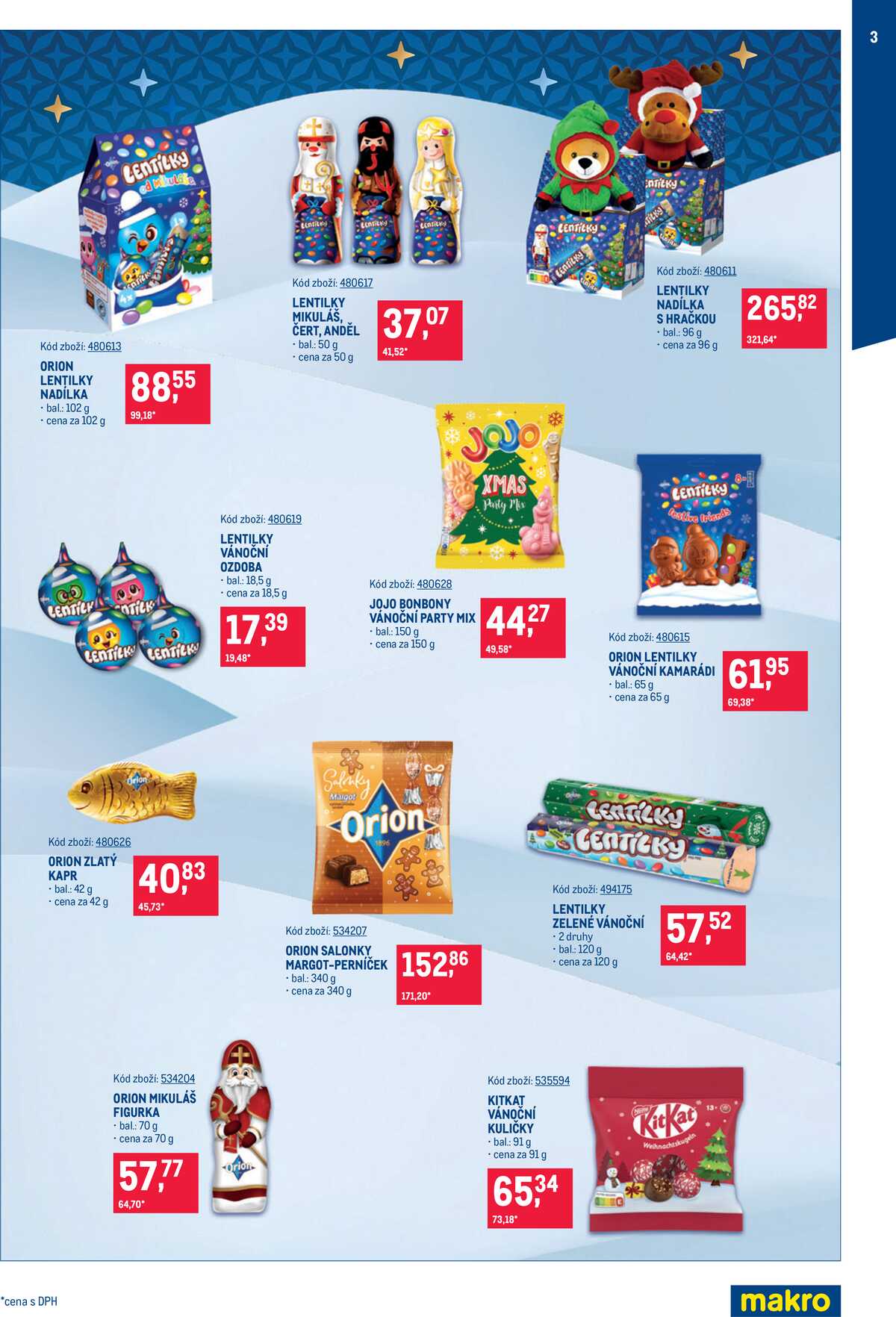 MAKRO Mikulášské čokolády do 17.10. strana 3
