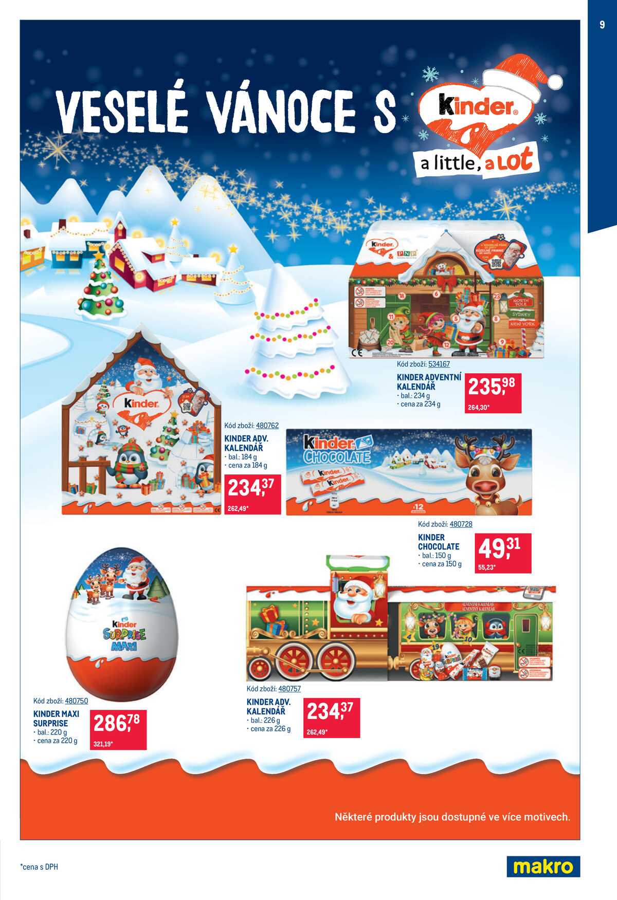 MAKRO Mikulášské čokolády do 17.10. strana 9