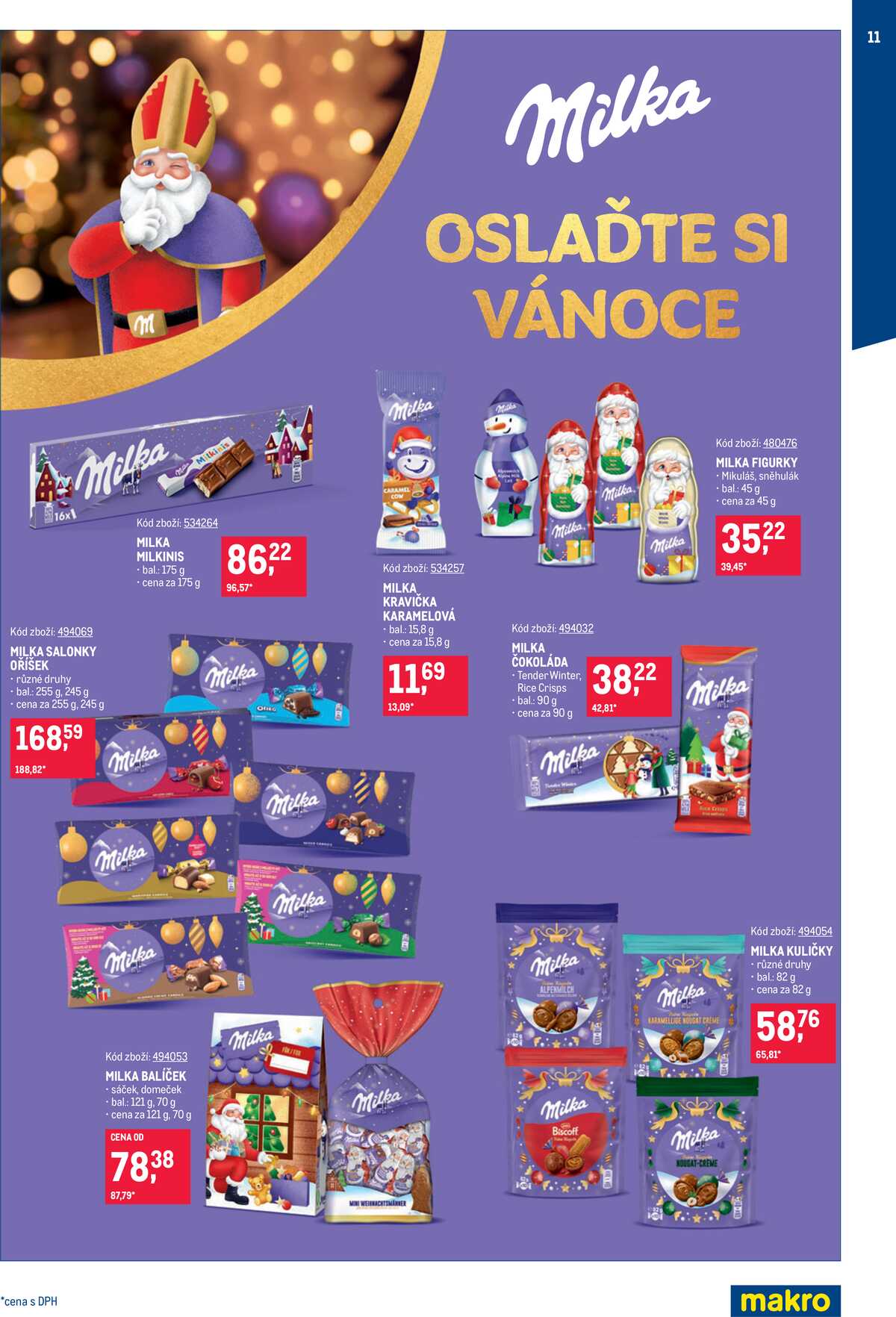 MAKRO Mikulášské čokolády do 17.10. strana 11