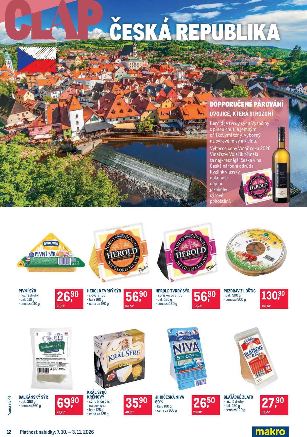MAKRO Pro milovníky jídla do 20.10. strana 12