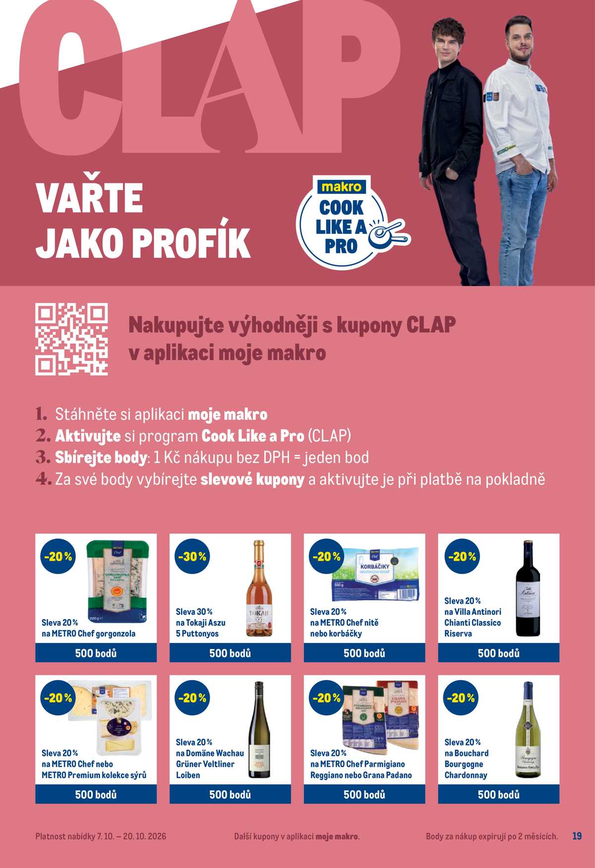 MAKRO Pro milovníky jídla do 20.10. strana 19