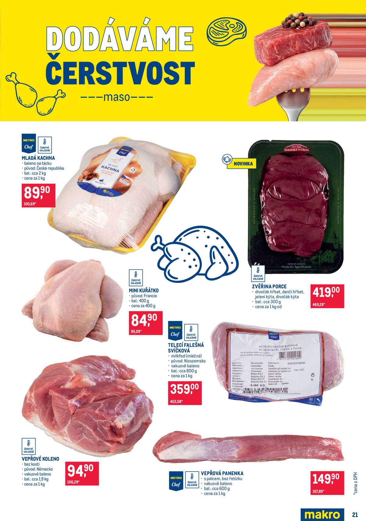 MAKRO Pro milovníky jídla do 20.10. strana 21