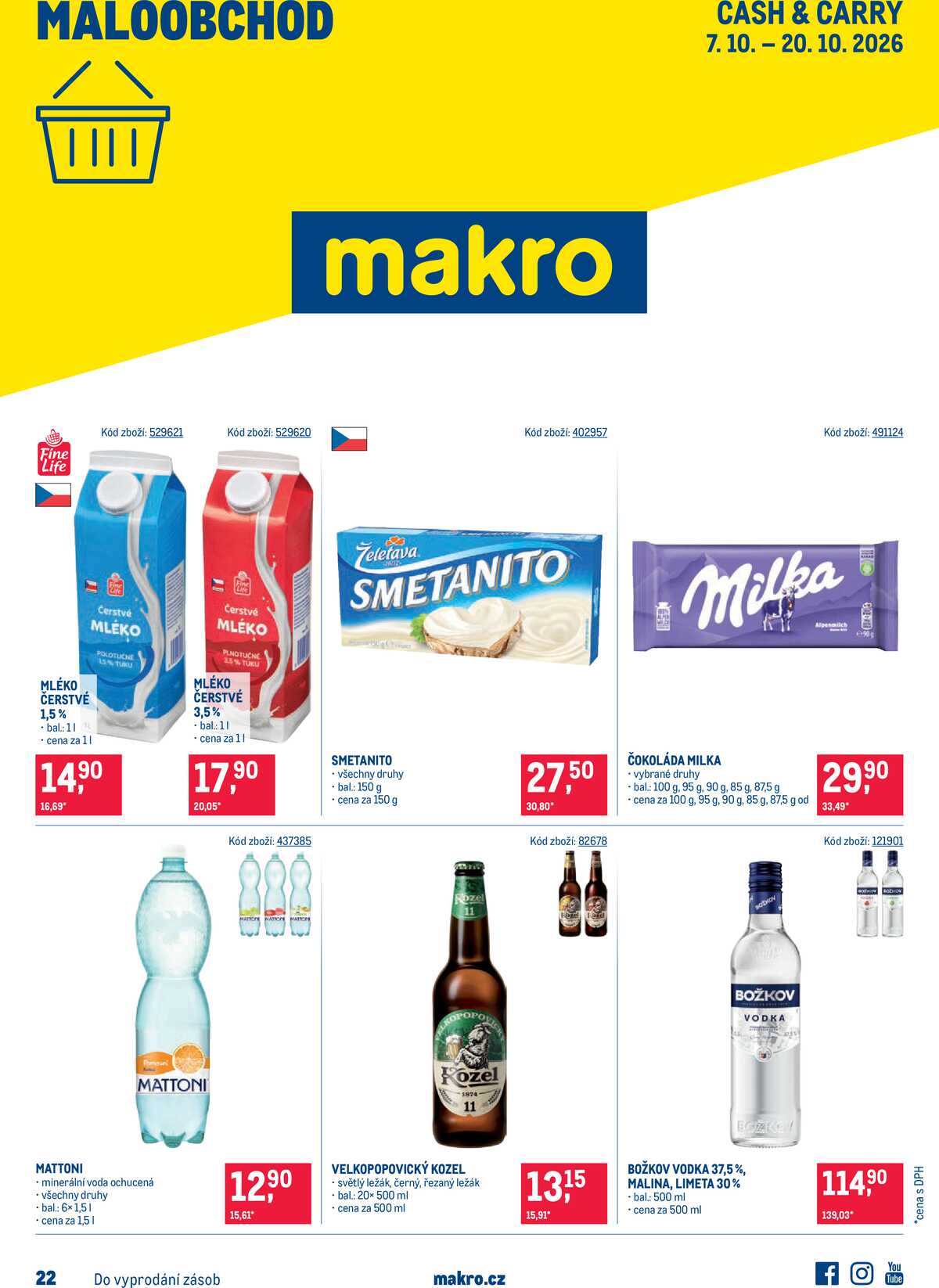MAKRO Maloobchod do 20.10. strana 1